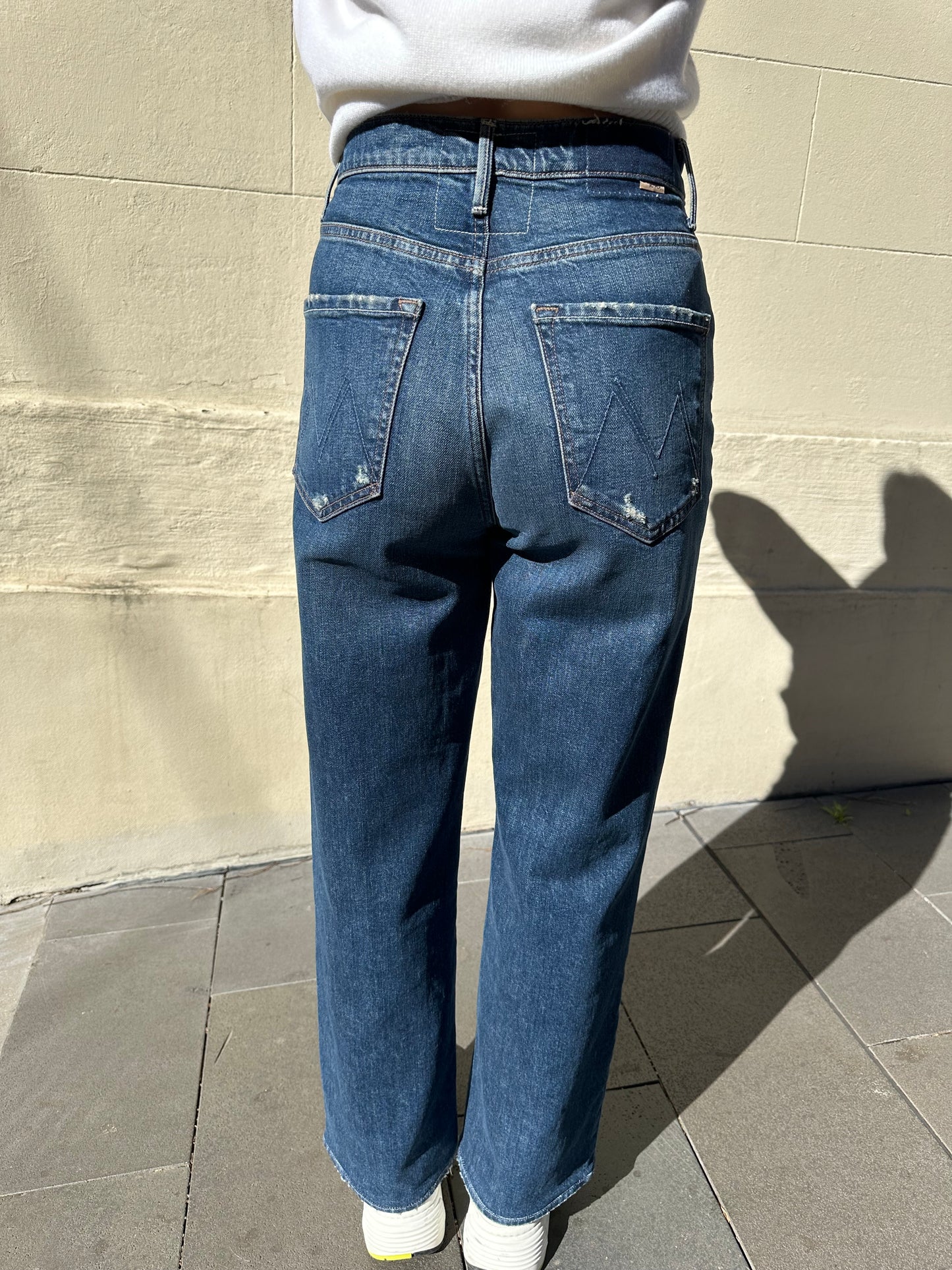 Mother Wide Blue Jeans Size 26