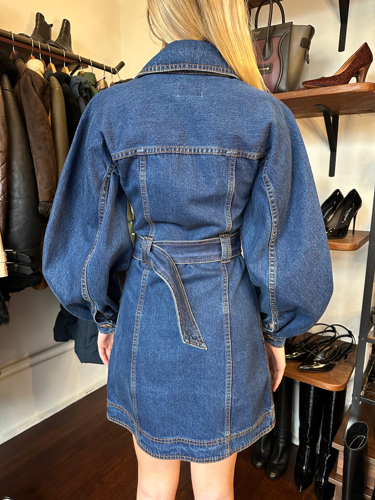 Aje Denim Dress Size S