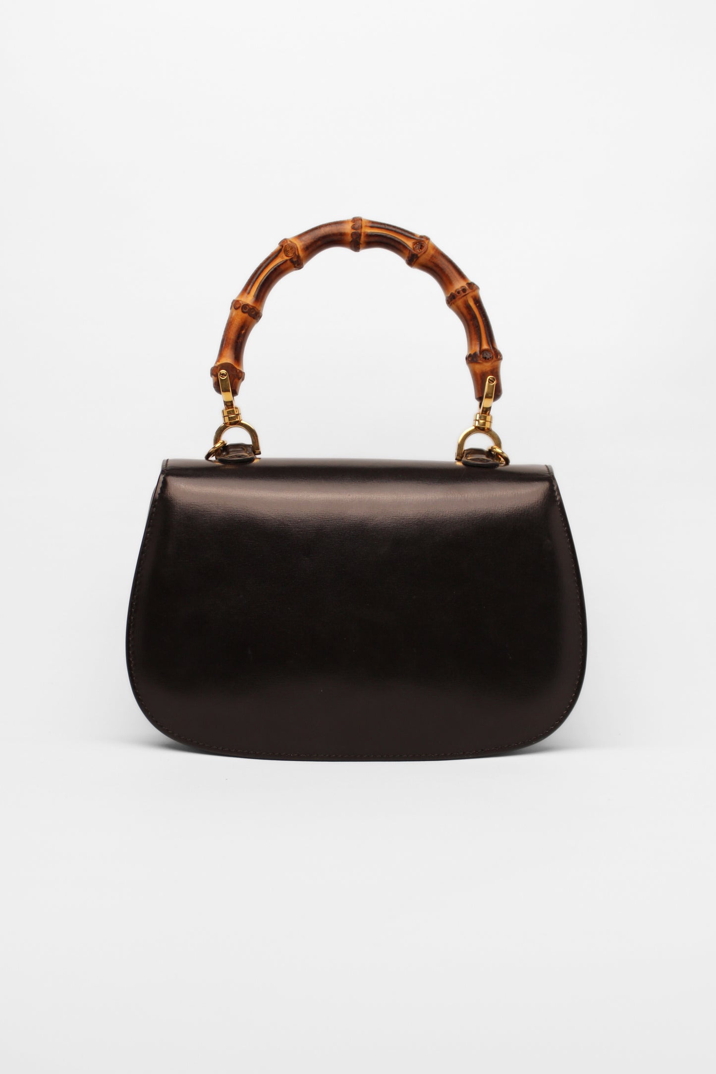 Gucci Black Bamboo Small Bag