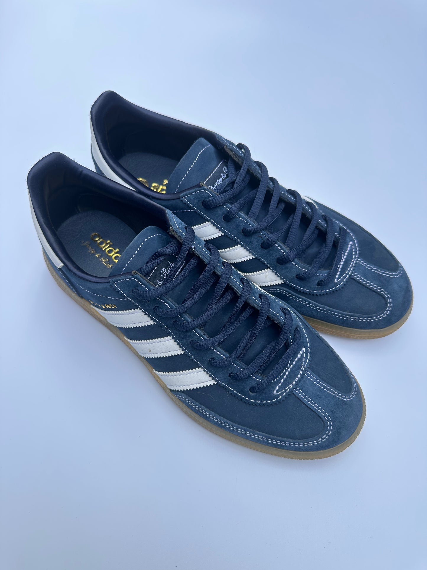 Sporty & Rich x Adidas Blue Sneakers Size 42