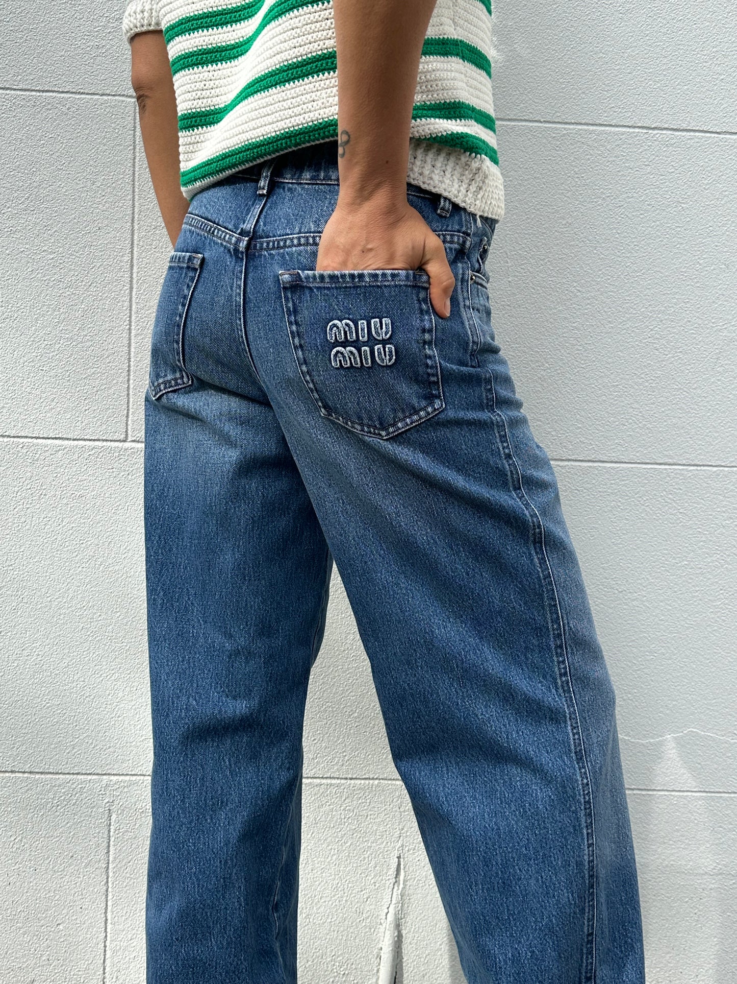 Miu Miu Blue Jeans Size 26