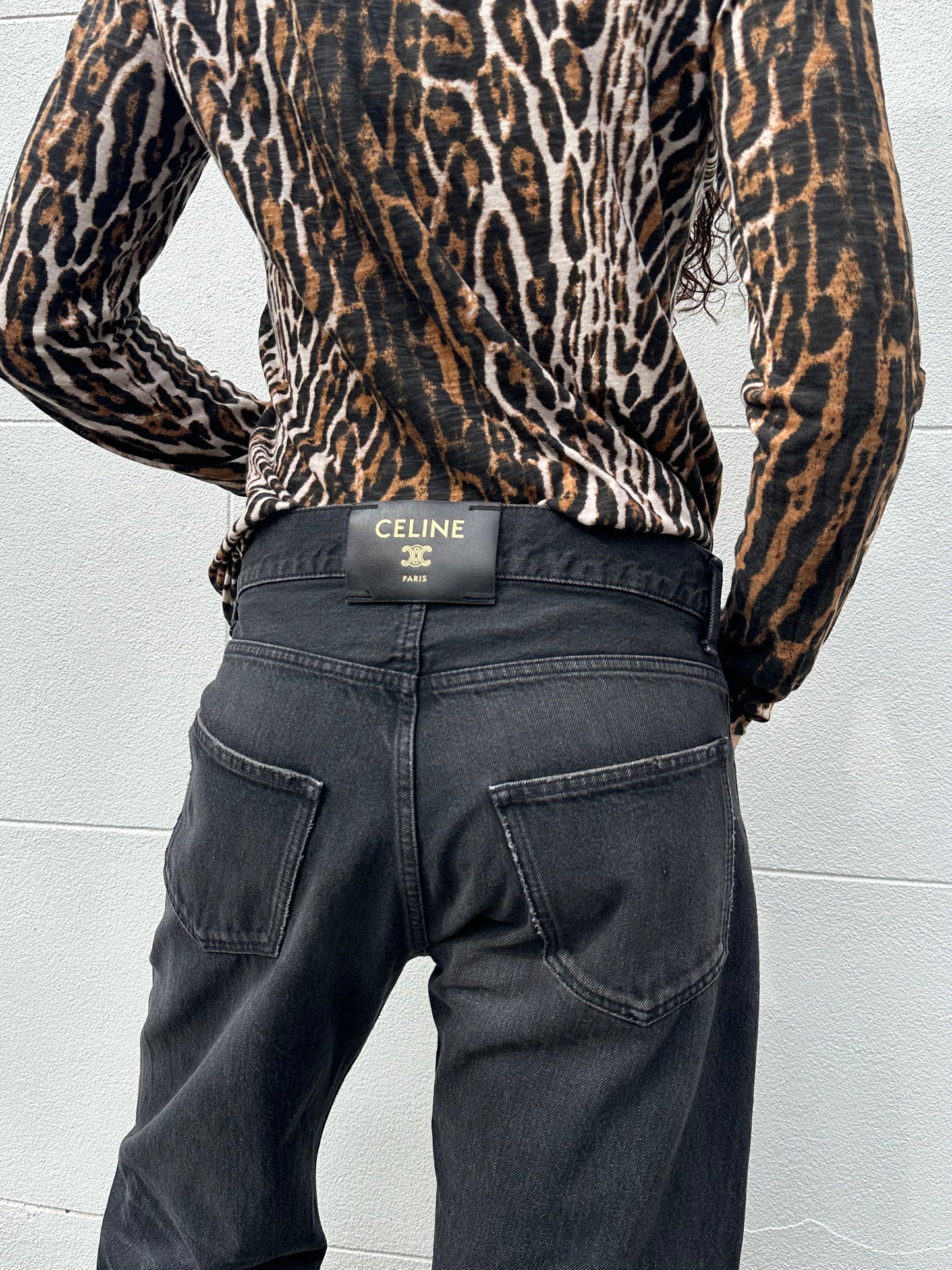 Celine Black Jeans Size 27