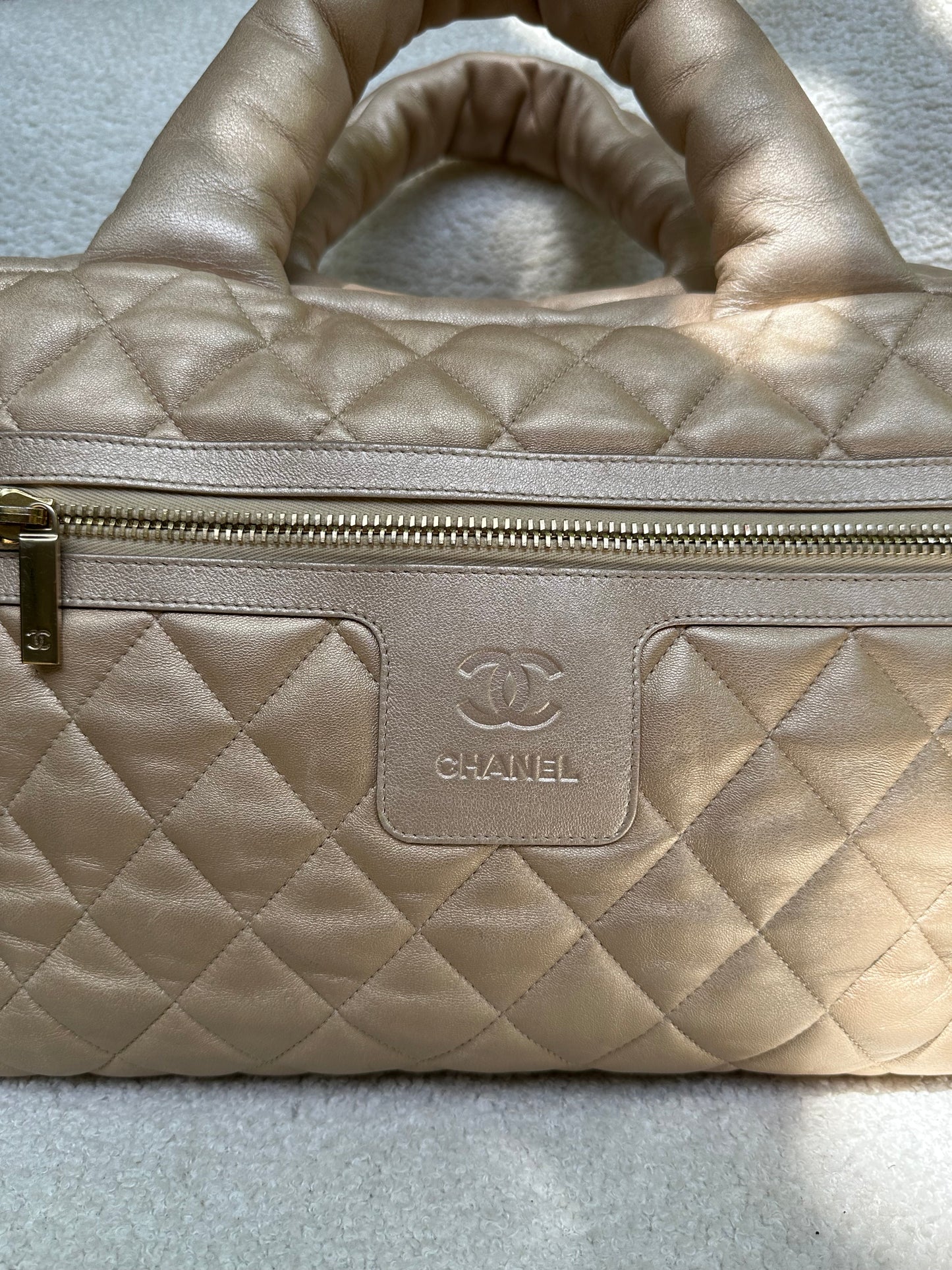 Chanel shimmer pastel Coco Cocoon Handbag