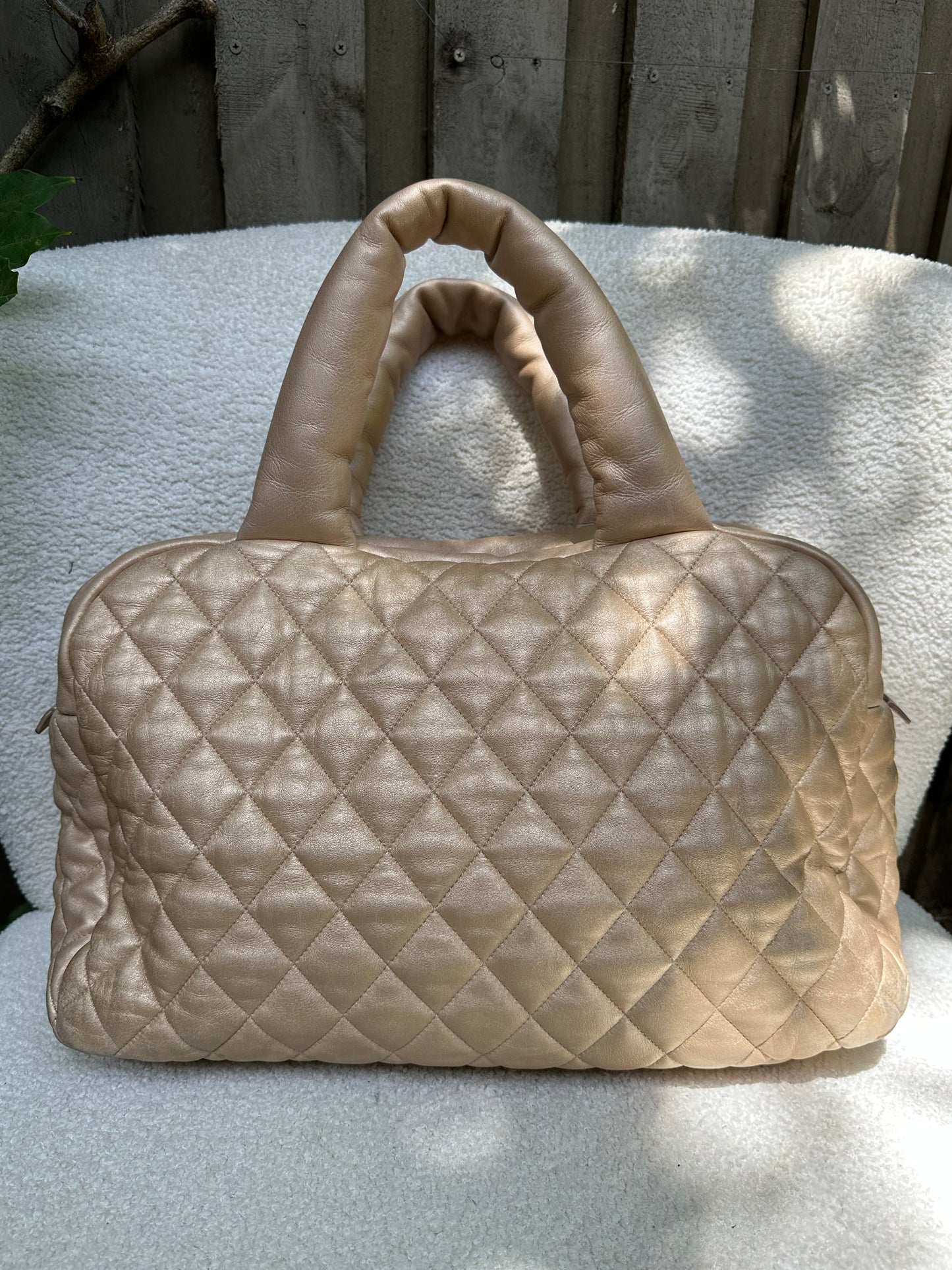 Chanel shimmer pastel Coco Cocoon Handbag