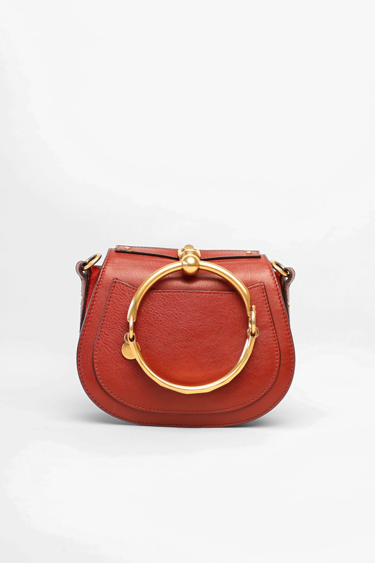 Chloe Burgundy Crossbody Bag