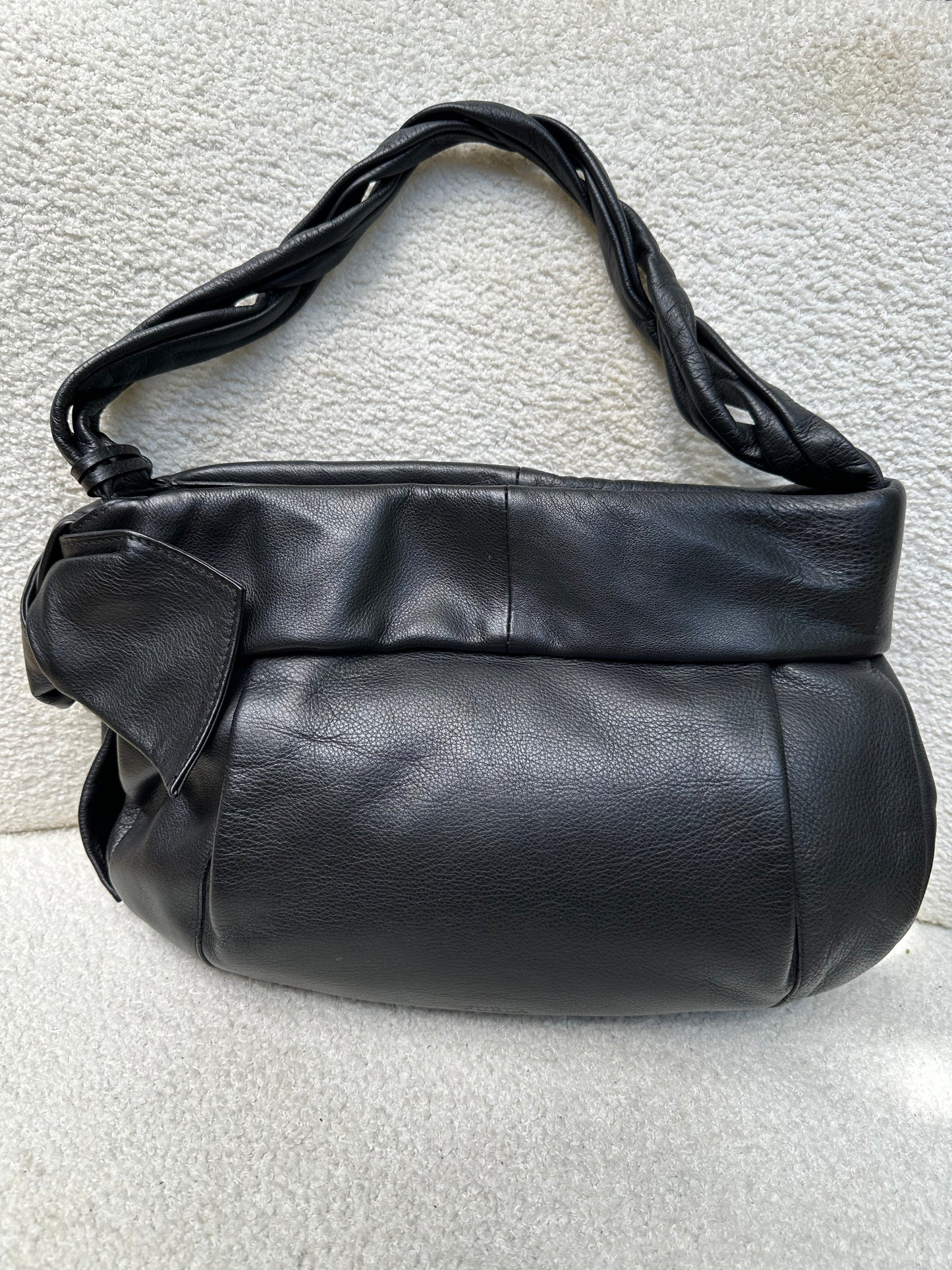 Furla Black Leather Handbag