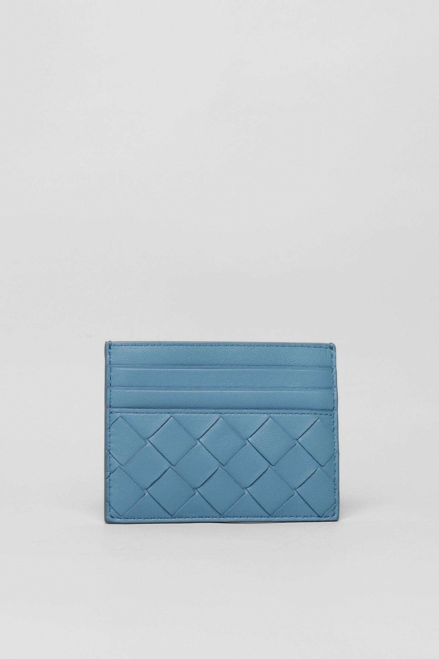 Bottega Veneta Blue Card Holder