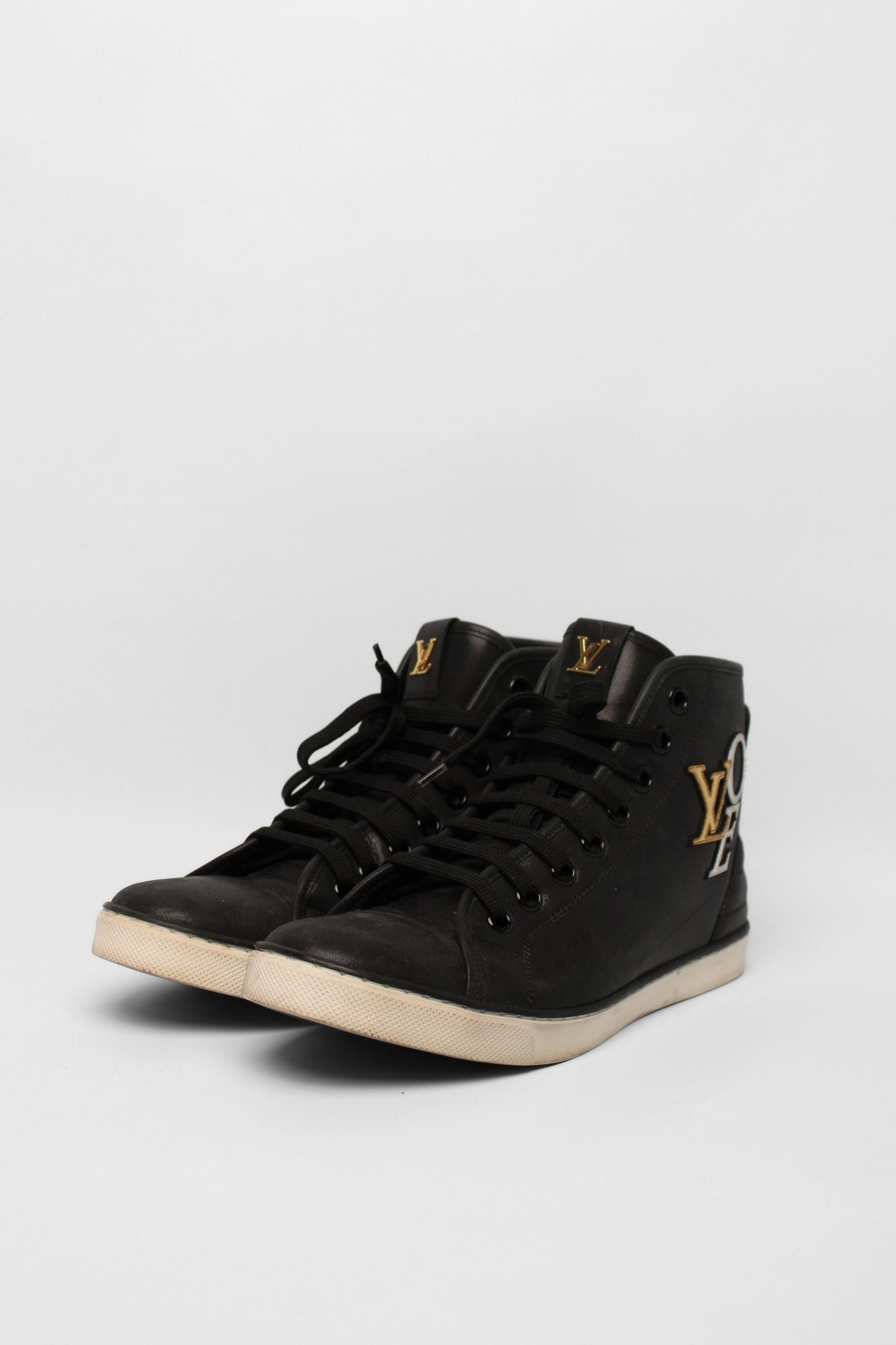 Louis Vuitton Leather Love Hightops Size 39