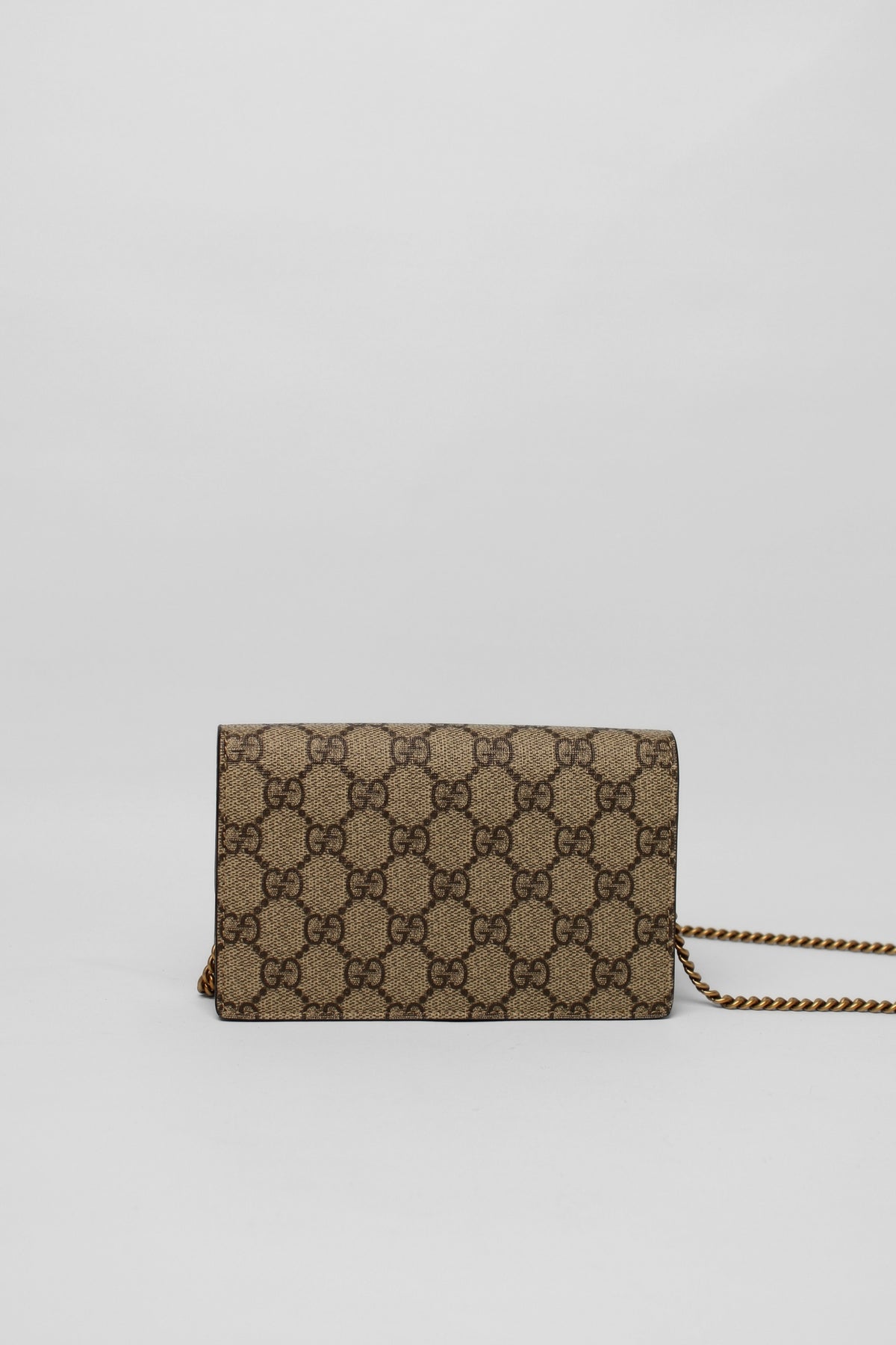 Gucci Cherry GG Supreme Mini Chain Bag