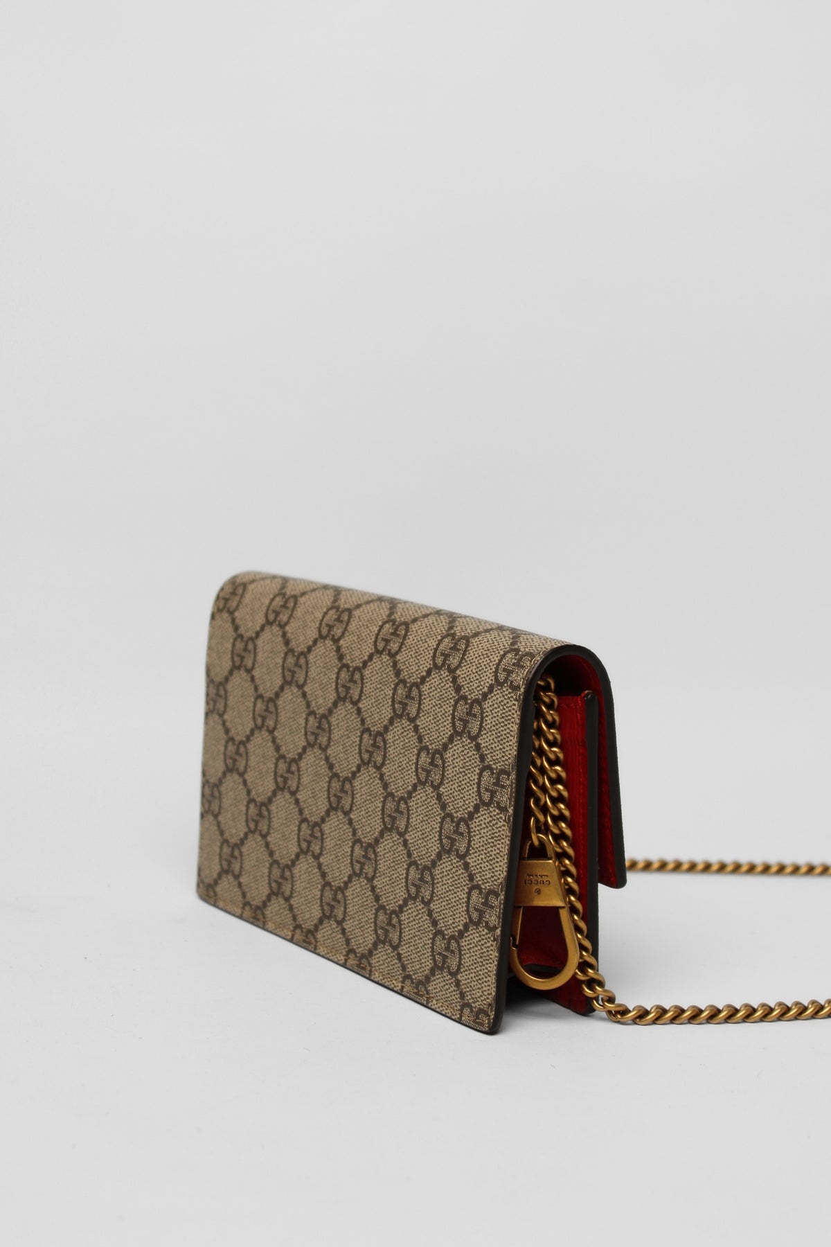 Gucci Cherry GG Supreme Mini Chain Bag