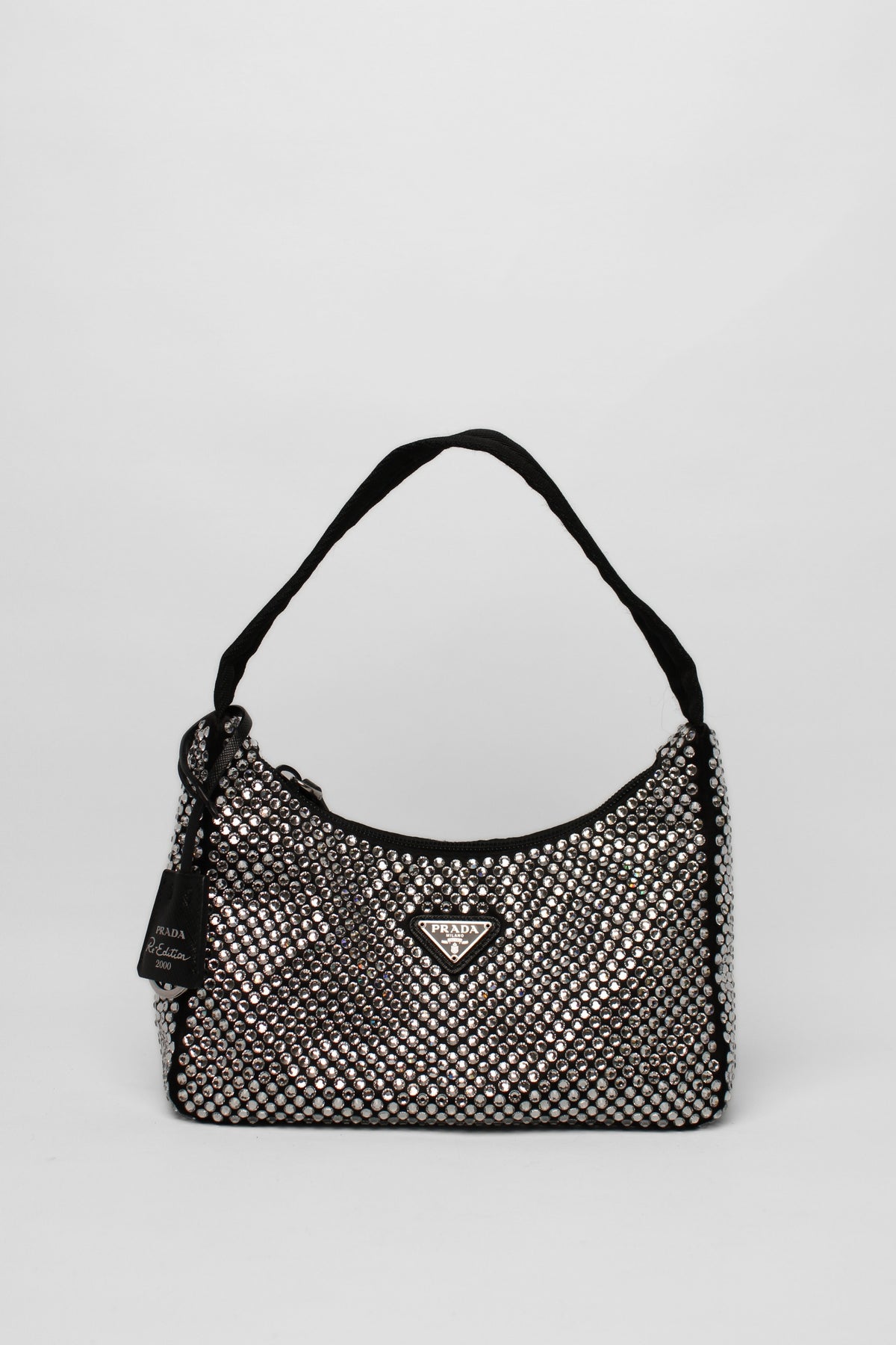 Prada Crystal Black Bag