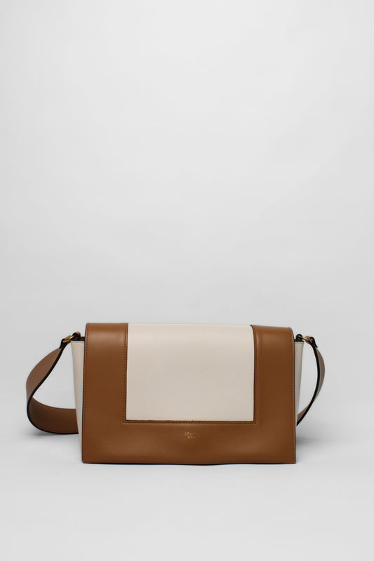 Celine Frame White Taupe Bag