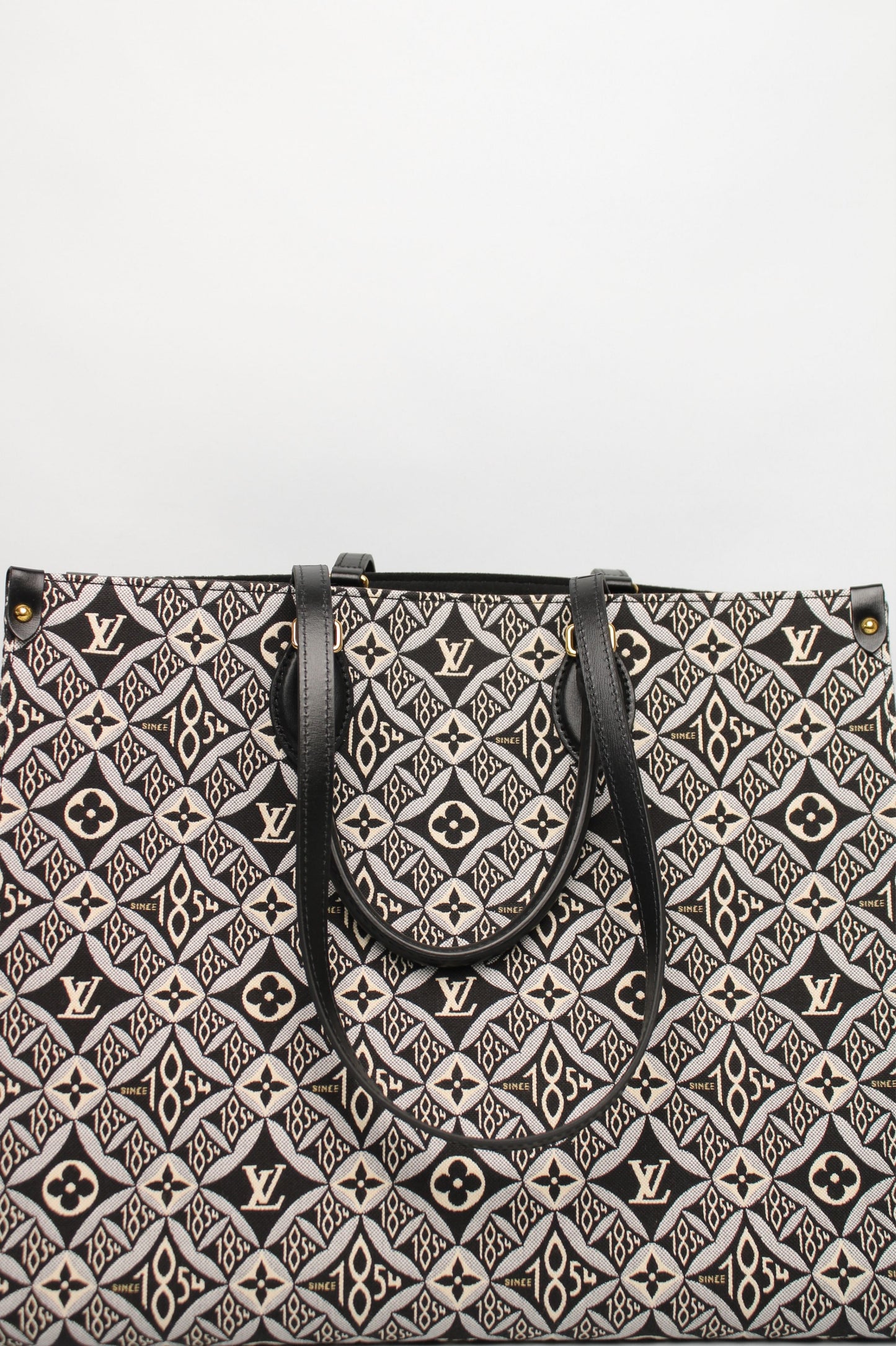 Louis Vuitton White Logo Tote Bag