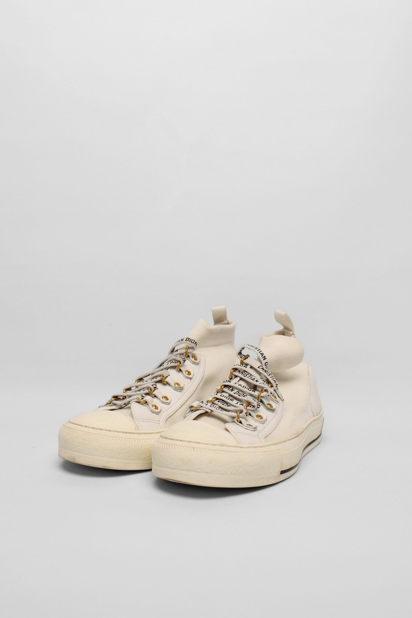 Dior White Logo sneakers Size 38