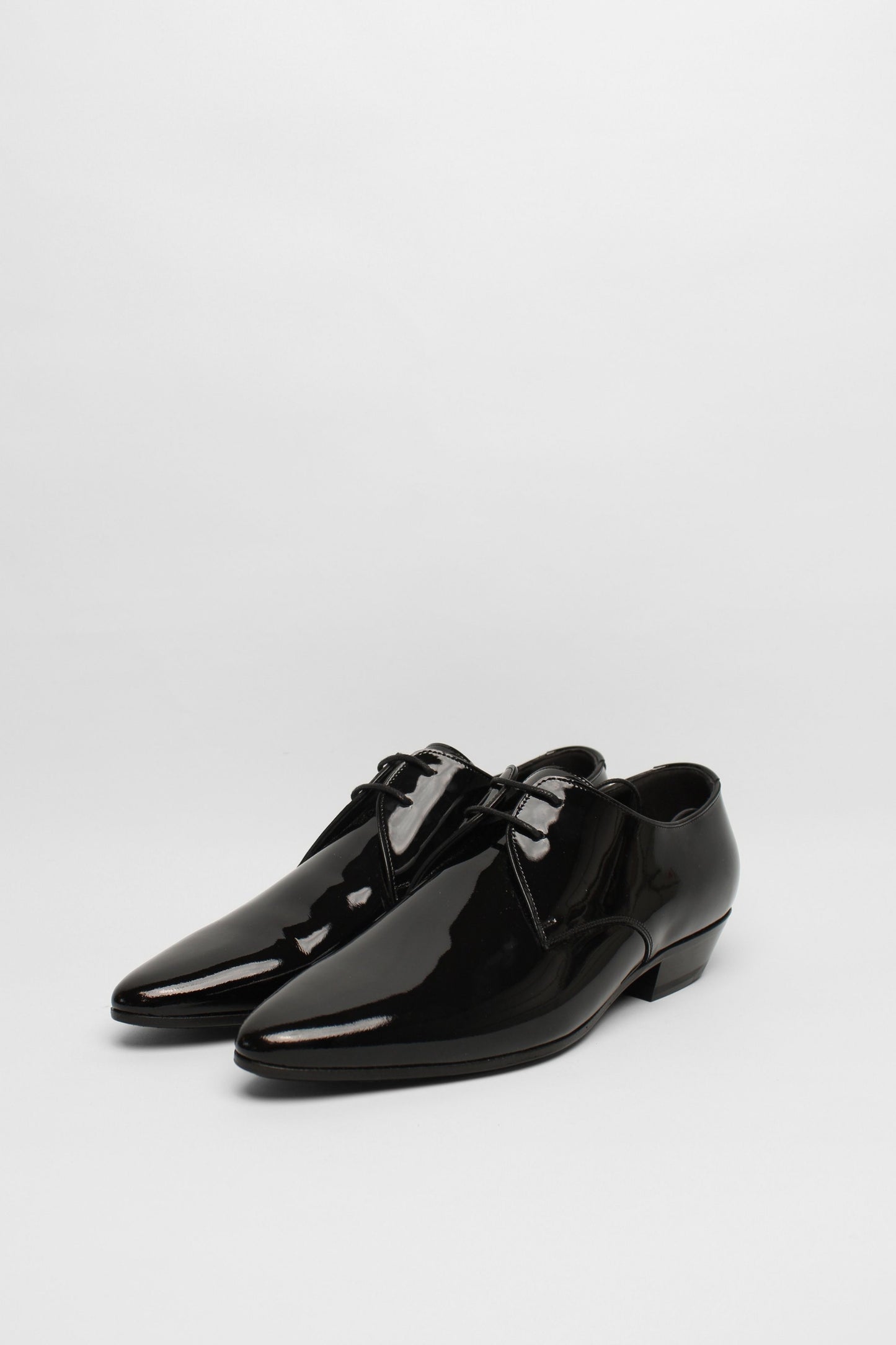 Saint Laurent Black Patent Shoes Size 38