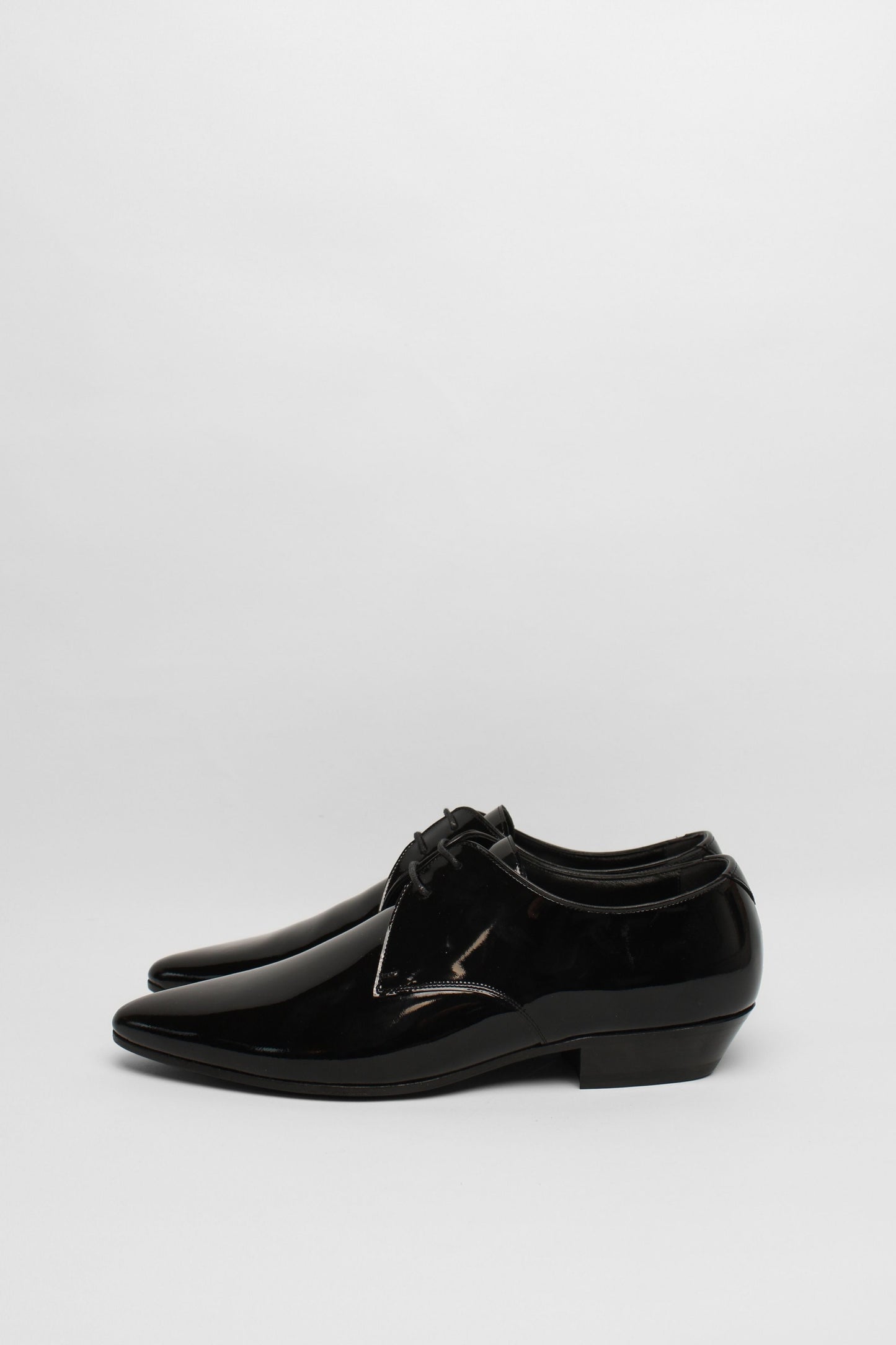 Saint Laurent Black Patent Shoes Size 38