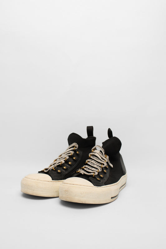 Dior Black Logo Sneakers Size 38