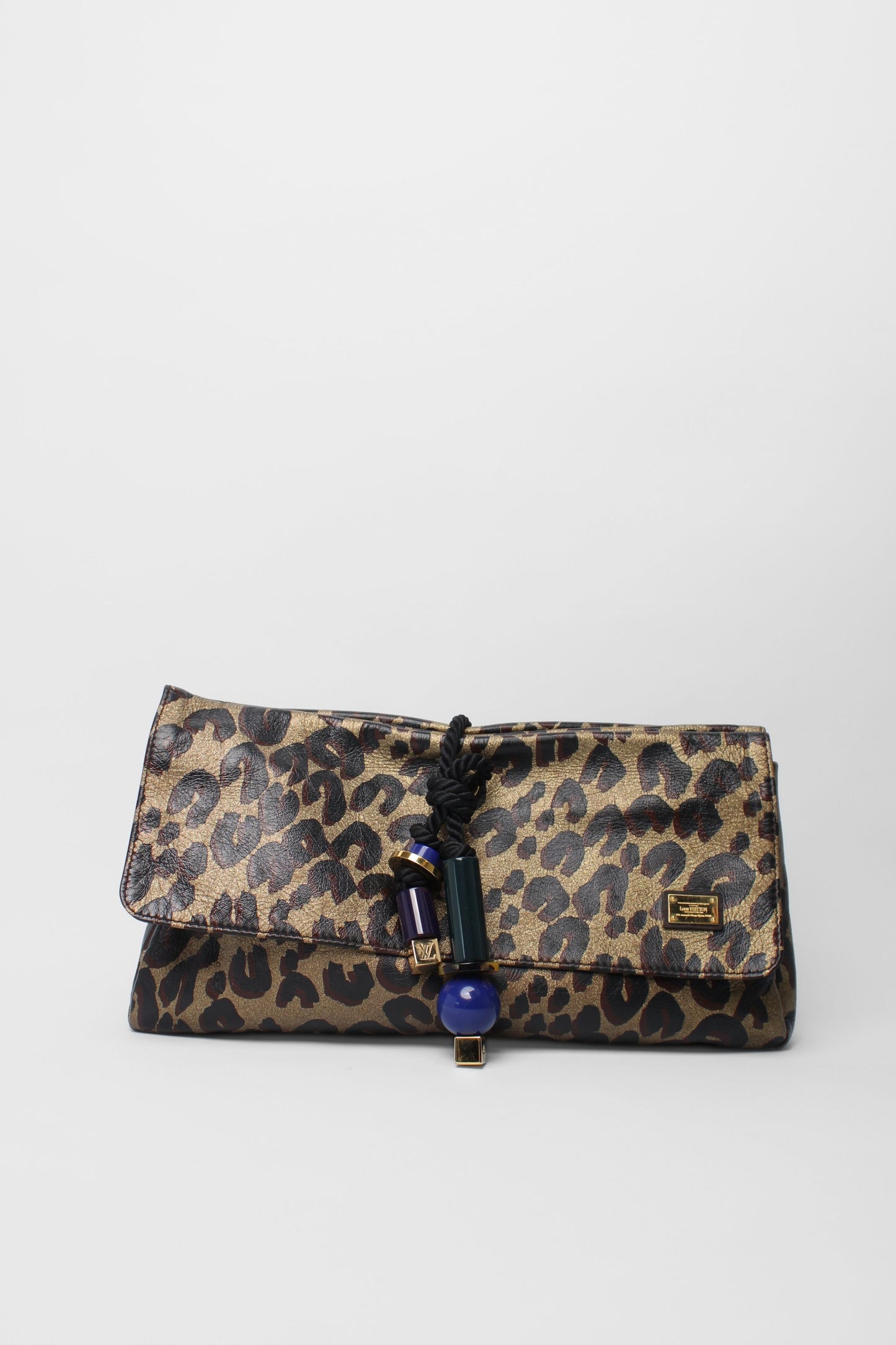 Louis Vuitton Leopard Nocturn Clutch Bag
