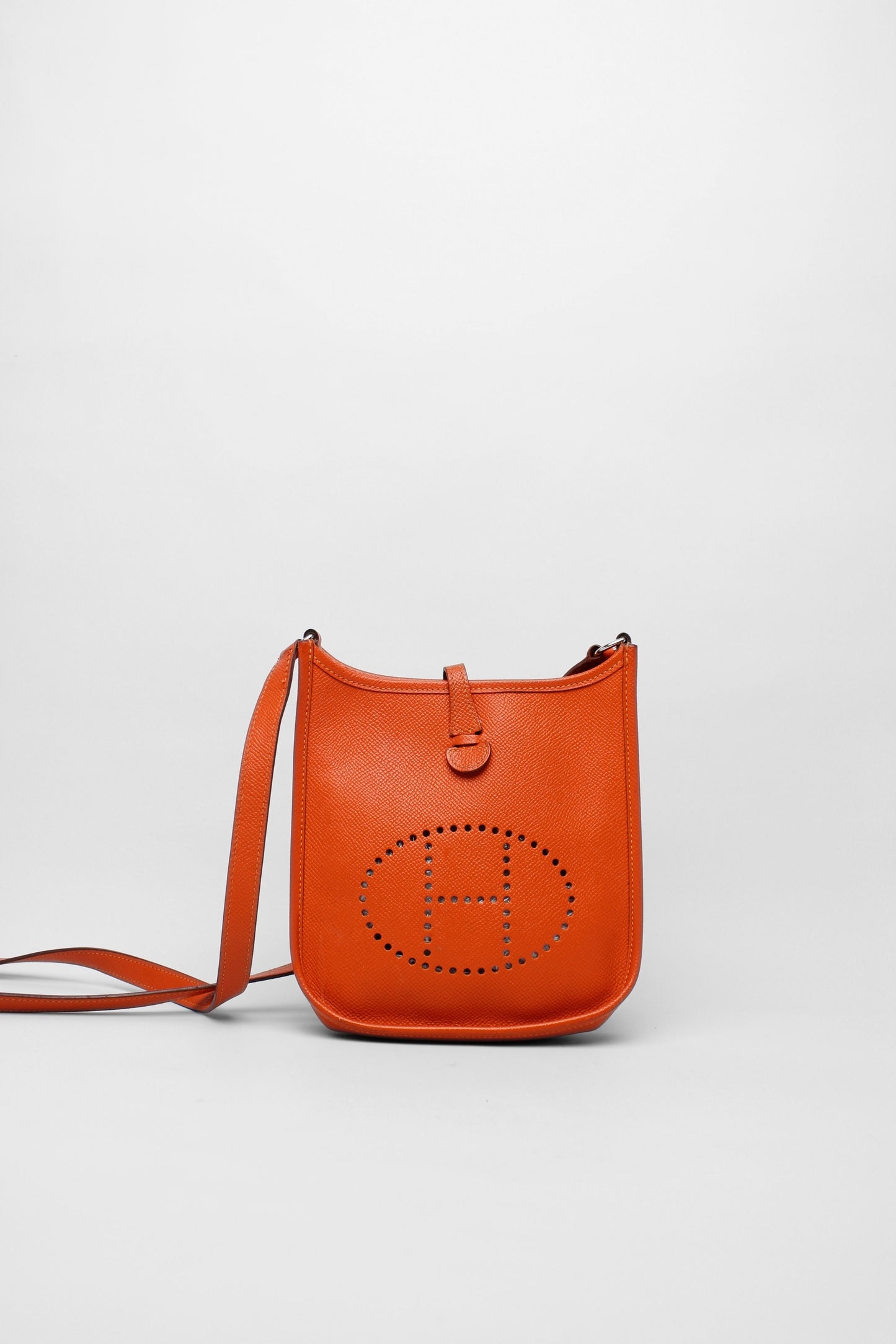 Hermes Evelyn Orange Mini Bag