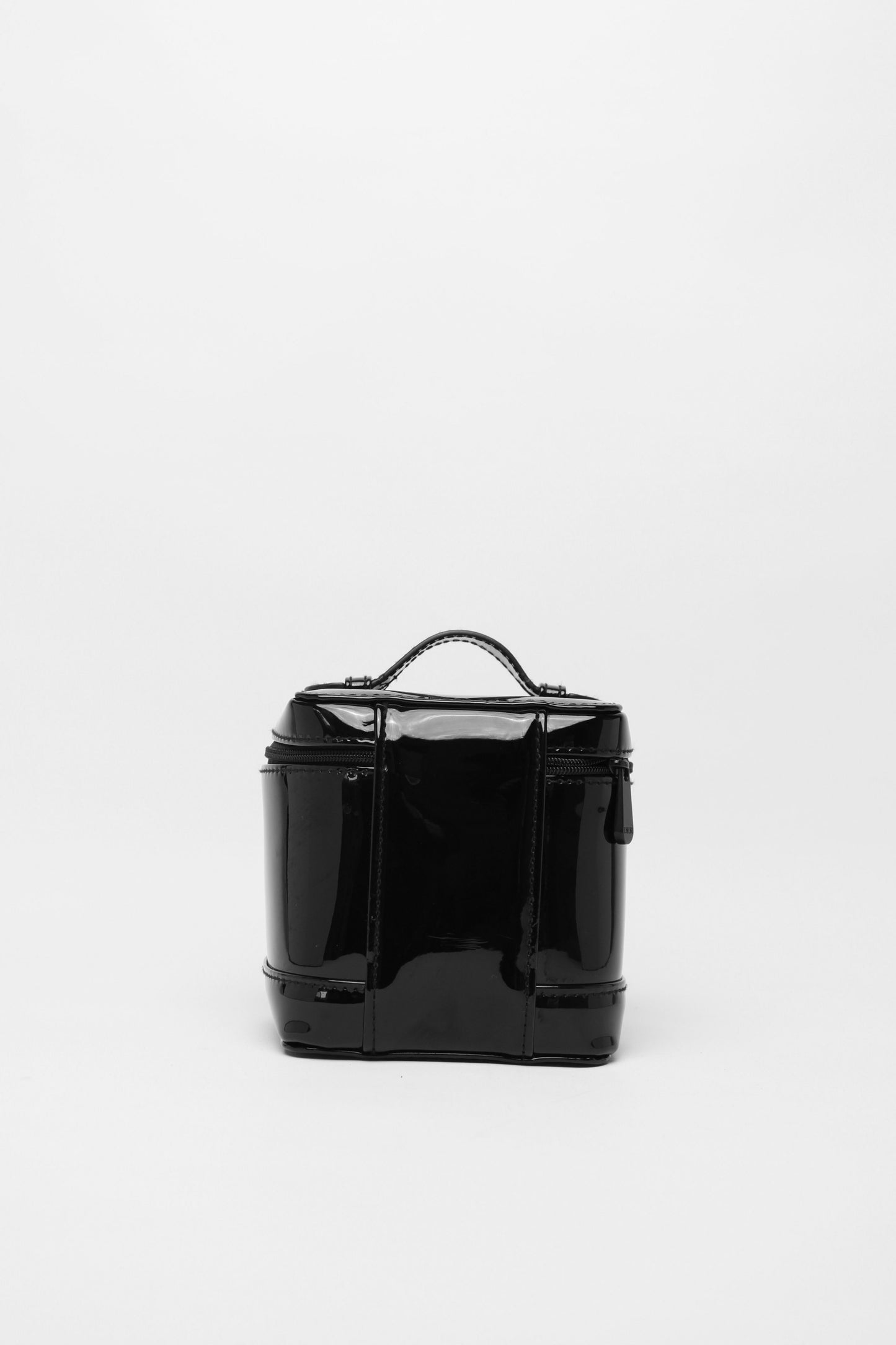 Christian Dior Black Patent Makeup Bag