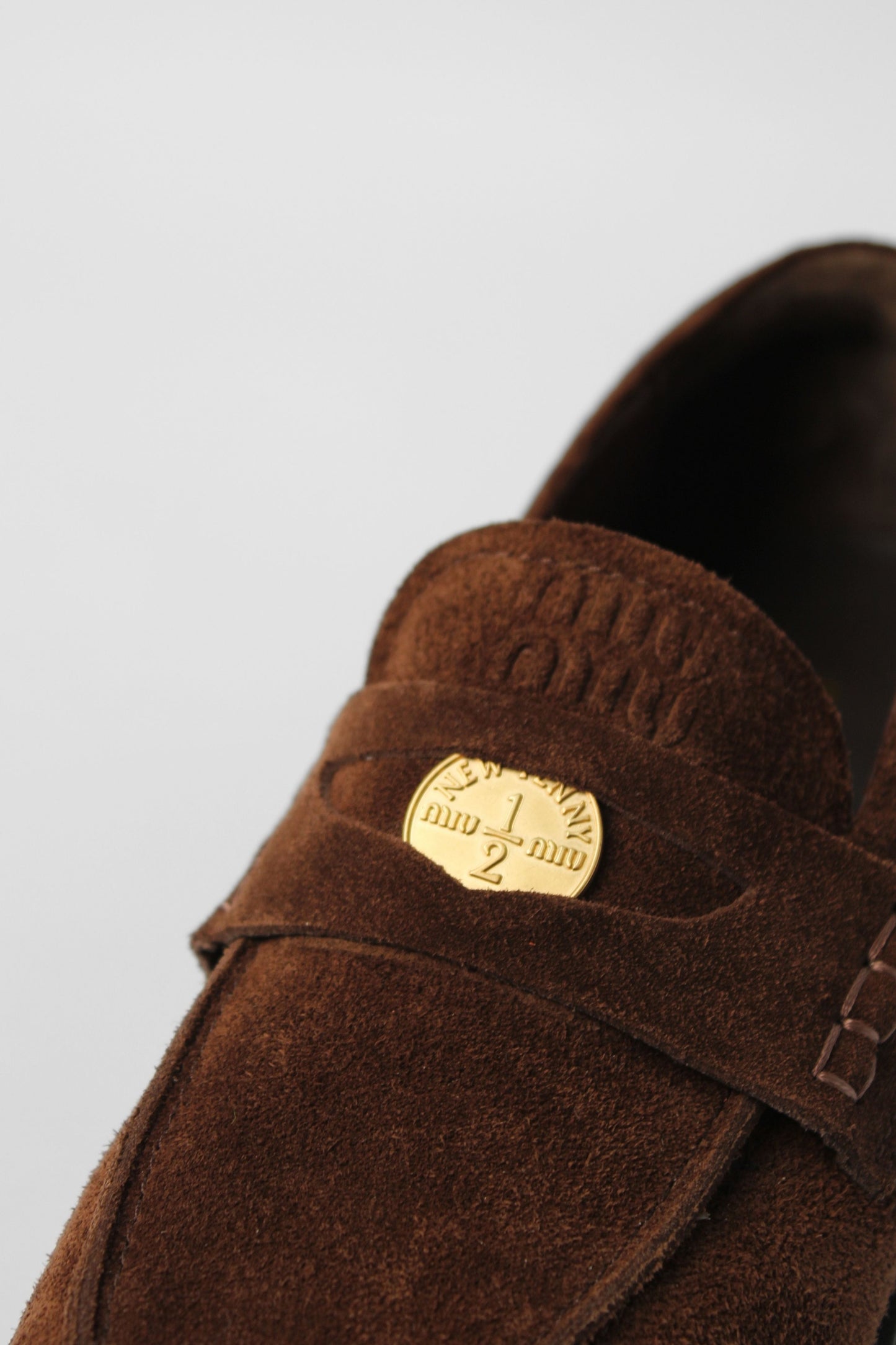 Miu Miu Brown Suede Loafers Size 38