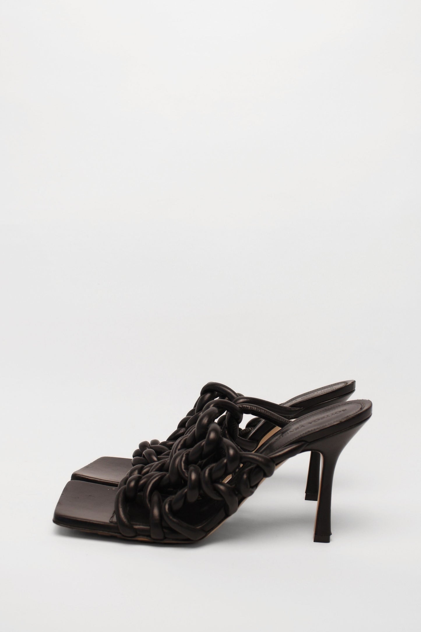Bottega Veneta Black Mules Size 40