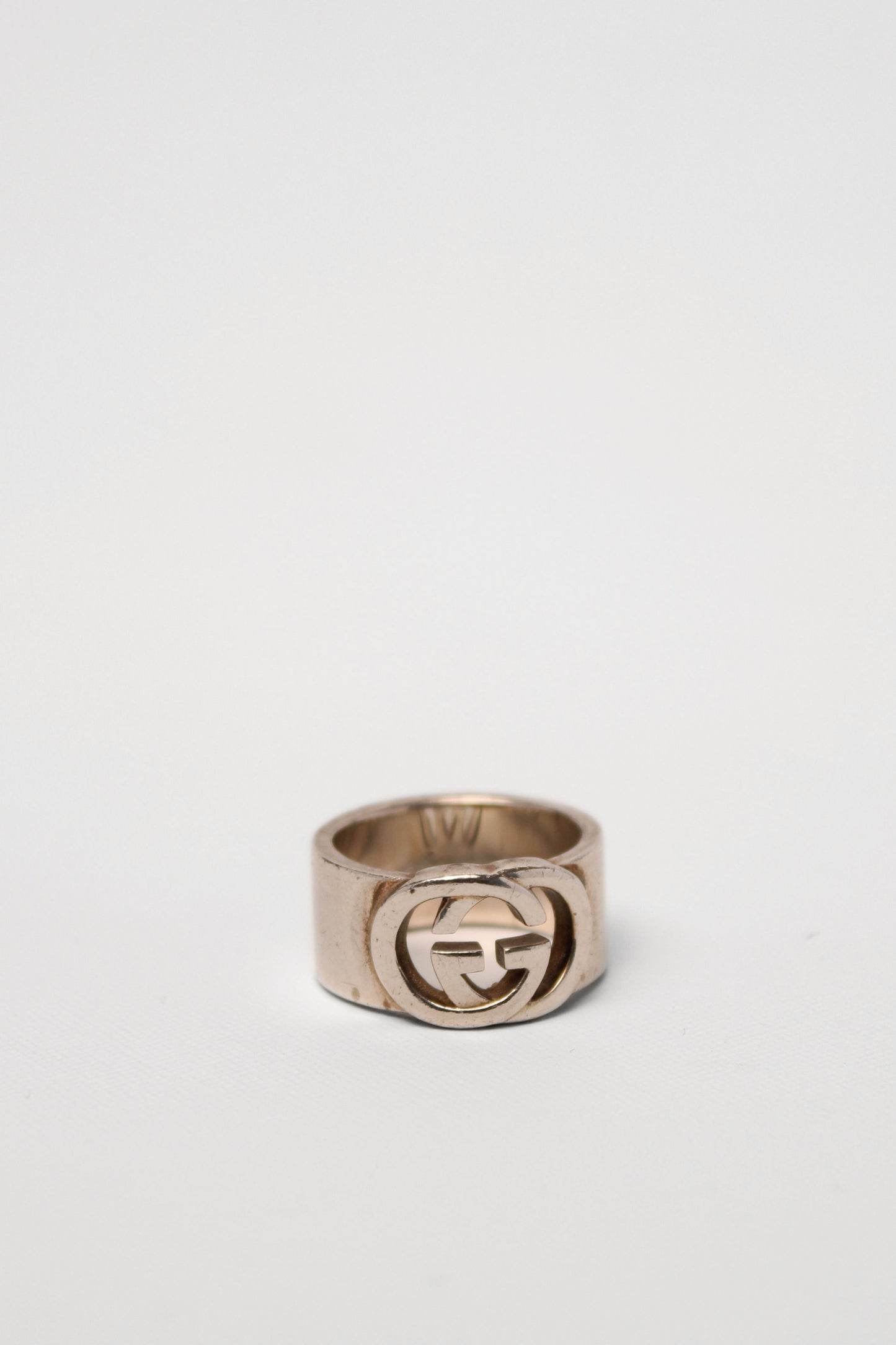Gucci GG Interlock Silver Ring