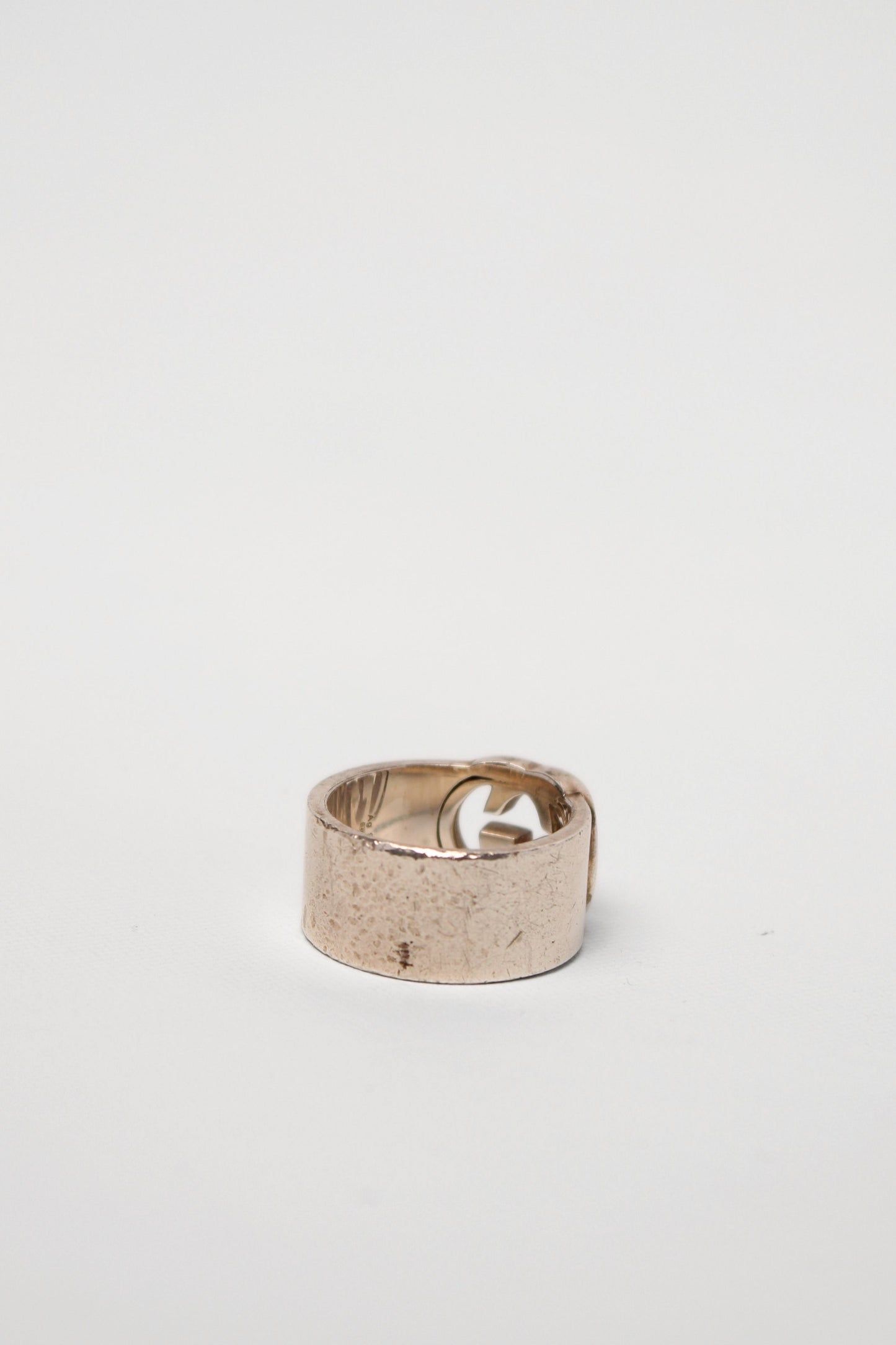 Gucci GG Interlock Silver Ring