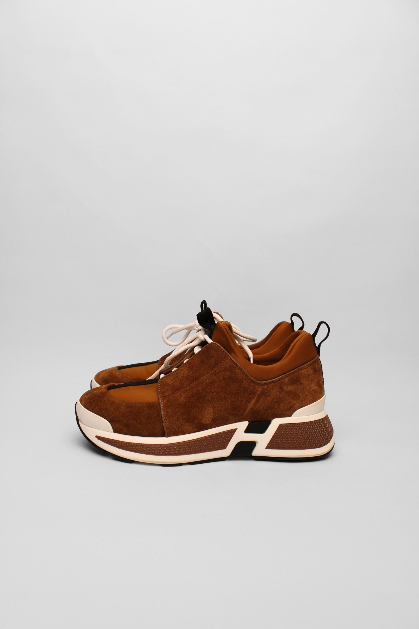 Hermes Tan Just Sneakers Size 38