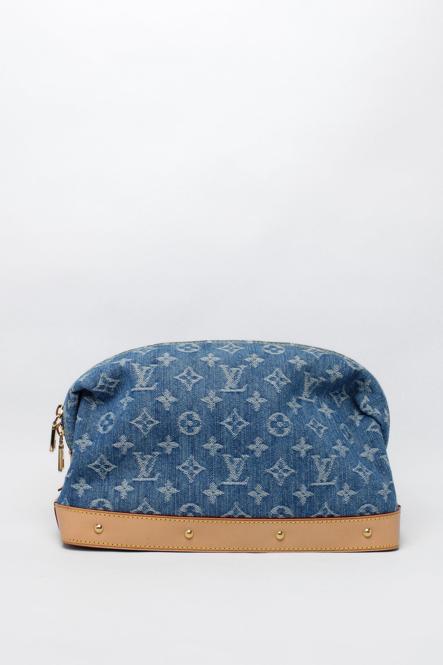Louis Vuitton Pochette Cosmetique Monogram Denim Bag