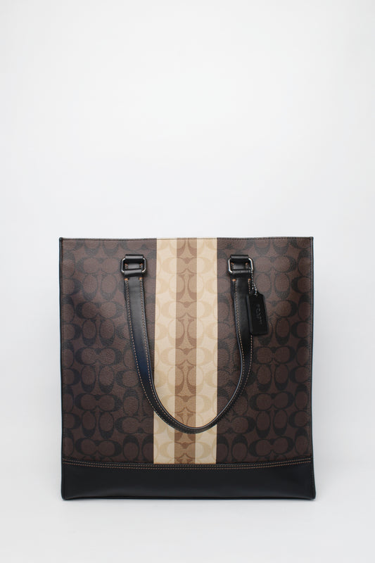 Coach Large Graham Tote Bag with Long Shoulder Strap