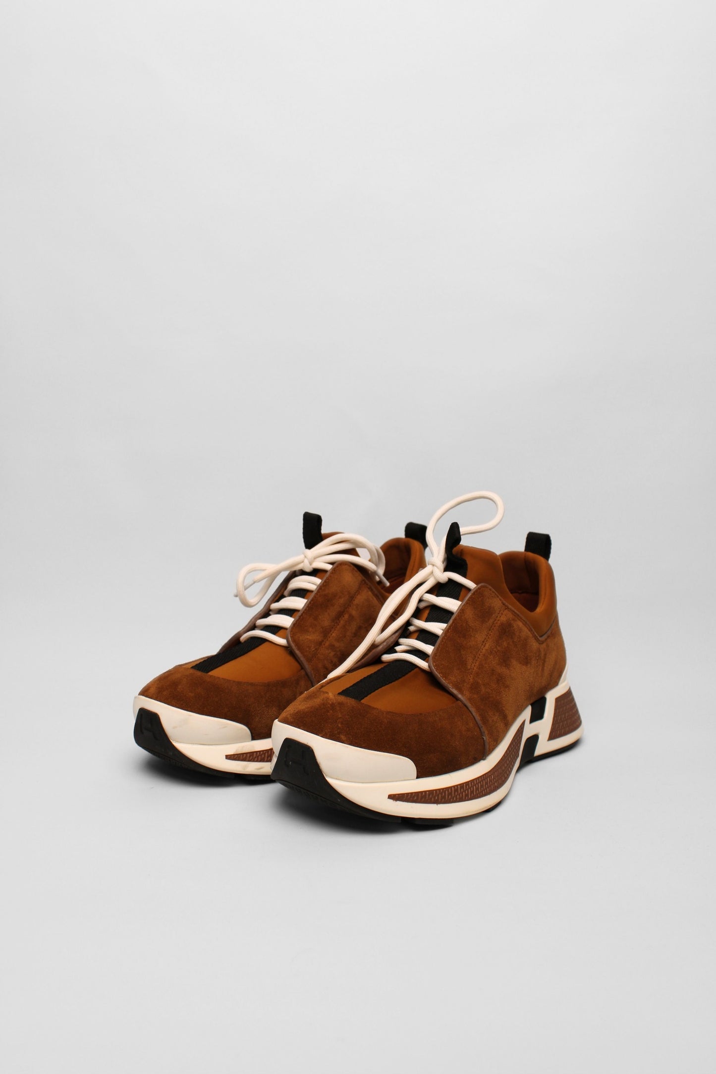 Hermes Tan Just Sneakers Size 38