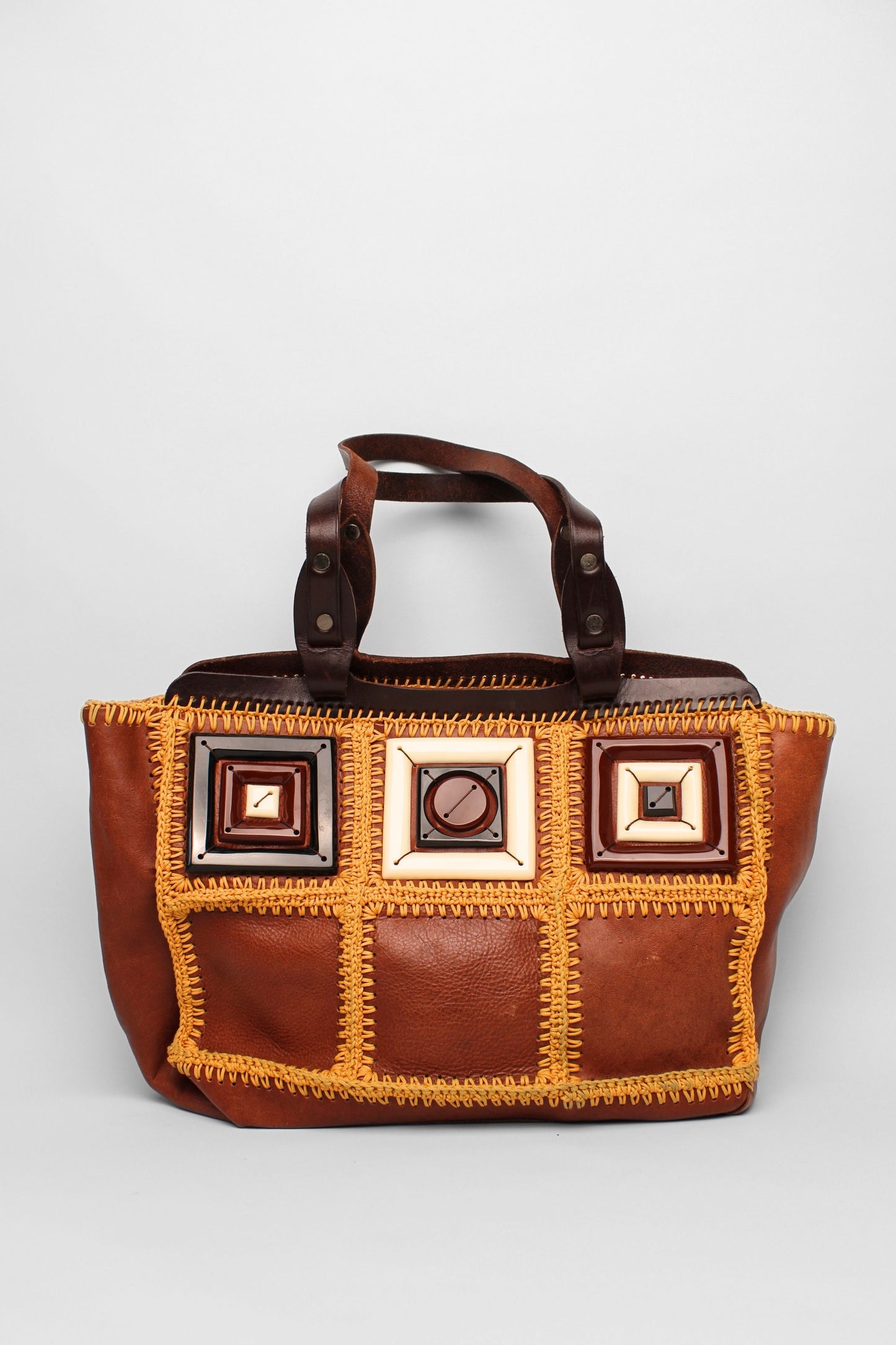 Jamin Puech Tan Patch Bag