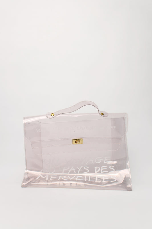 Hermes Vinyl Kelly Bag