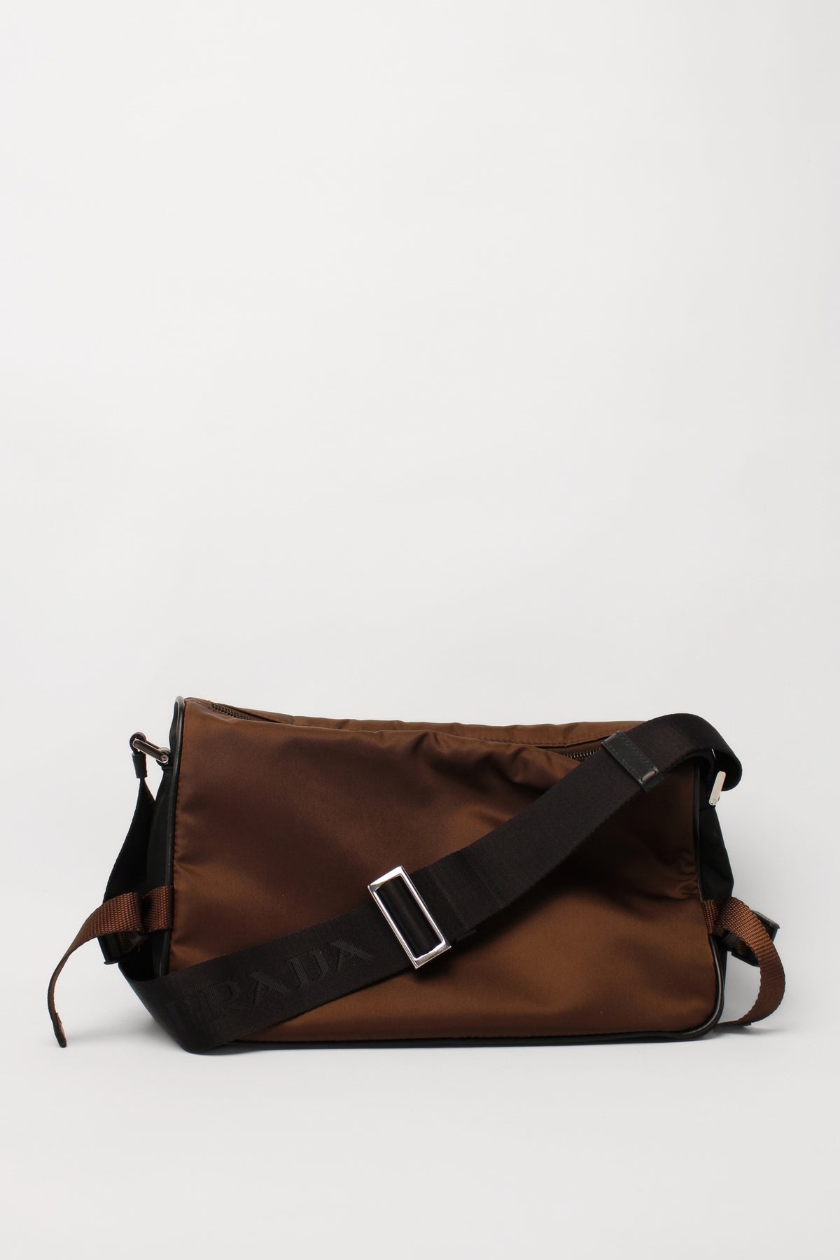 Prada Brown Re-Nylon Crossbody Bag