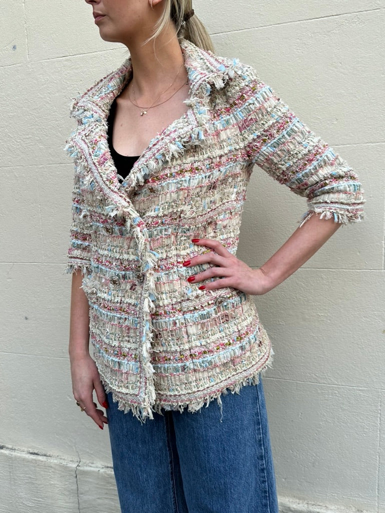 Chanel Lesage Multi Jacket Size 38