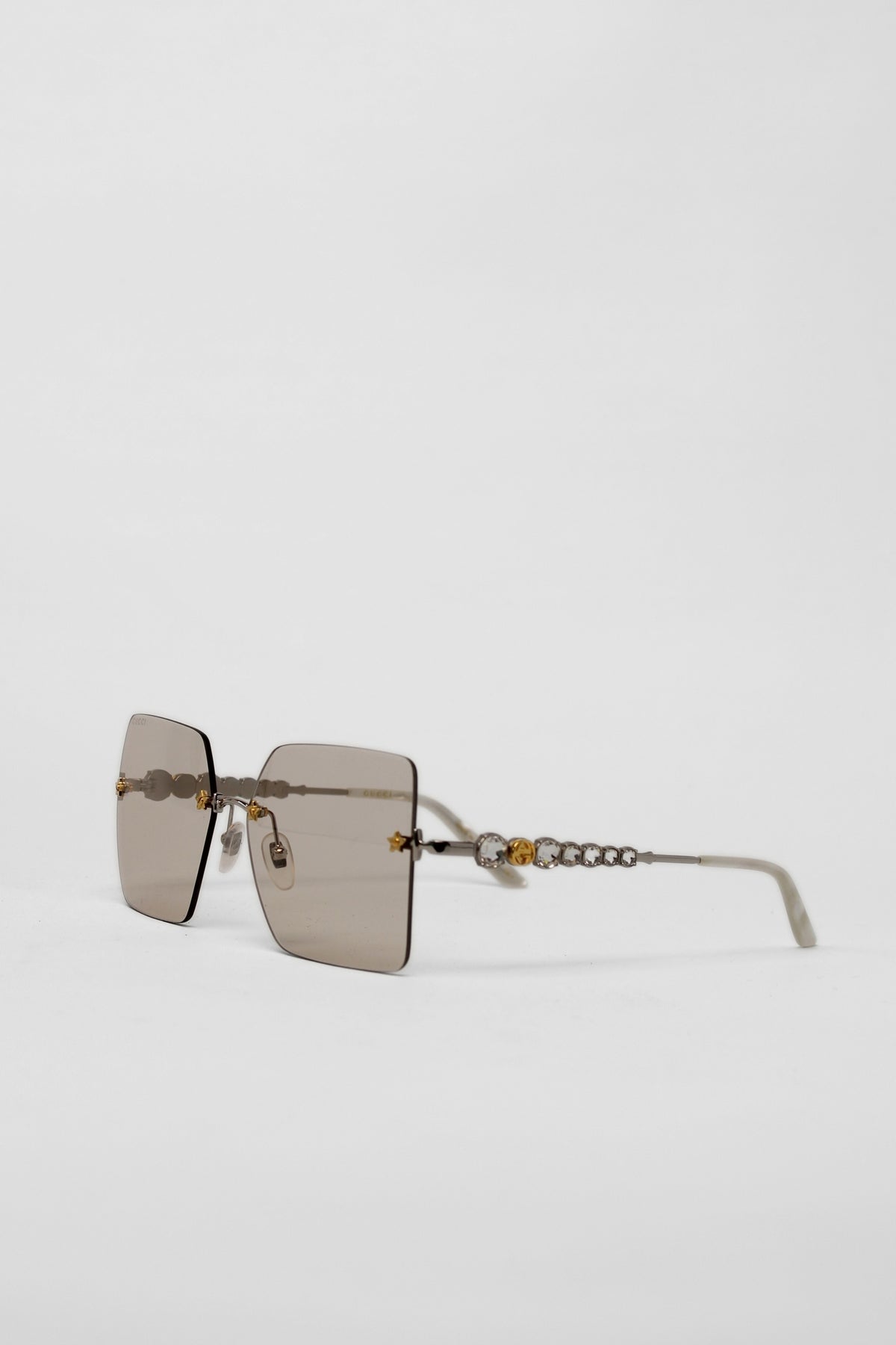 Gucci Dimonte Rimless Sunglasses