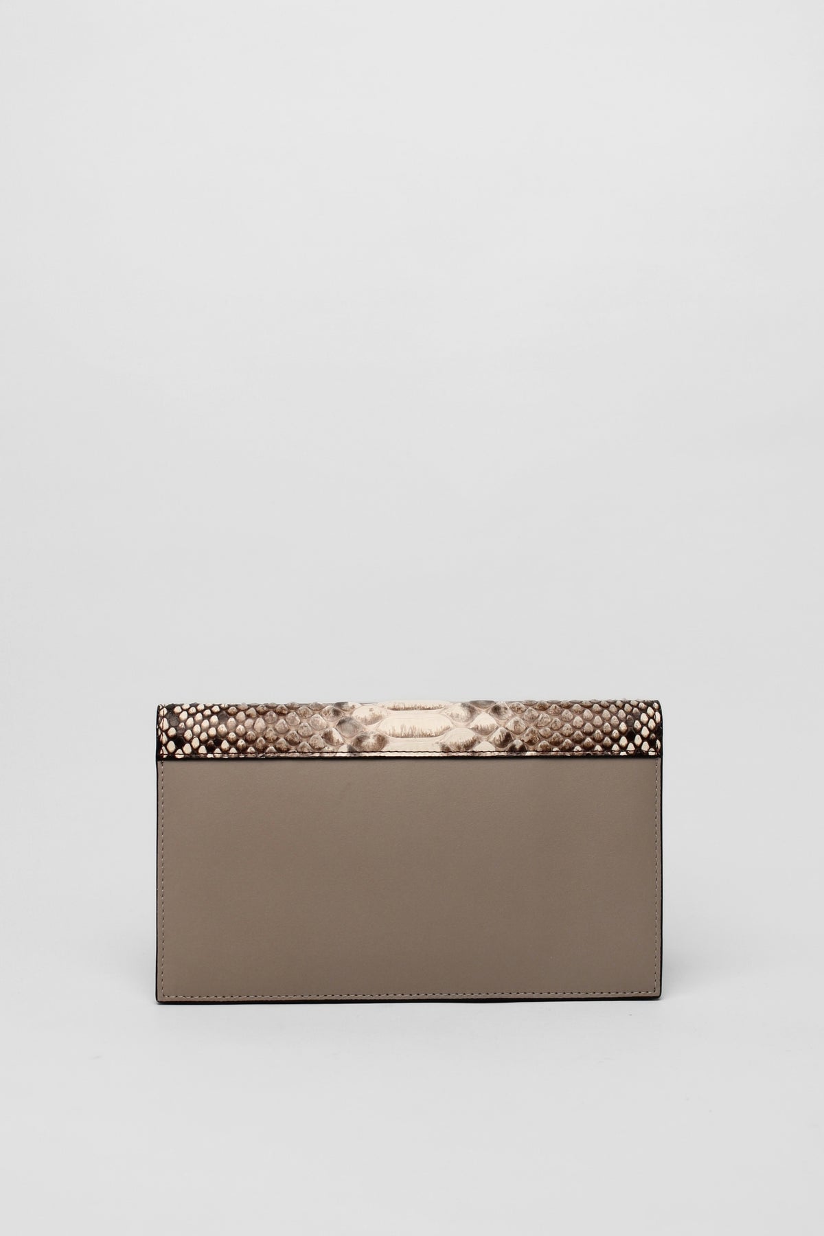 Celine Mixed Leather and Reptile Wallet