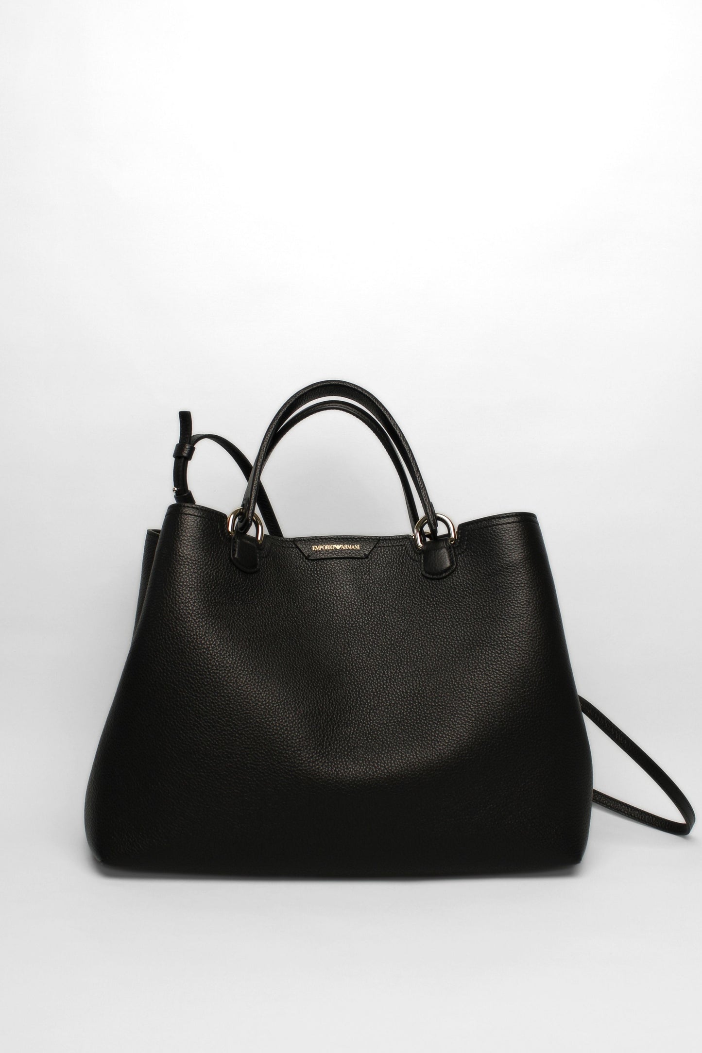 Emporio Armani Black Tote Bag
