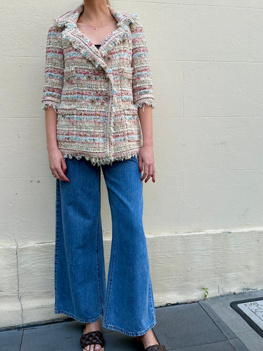 Chanel Lesage Multi Jacket Size 38