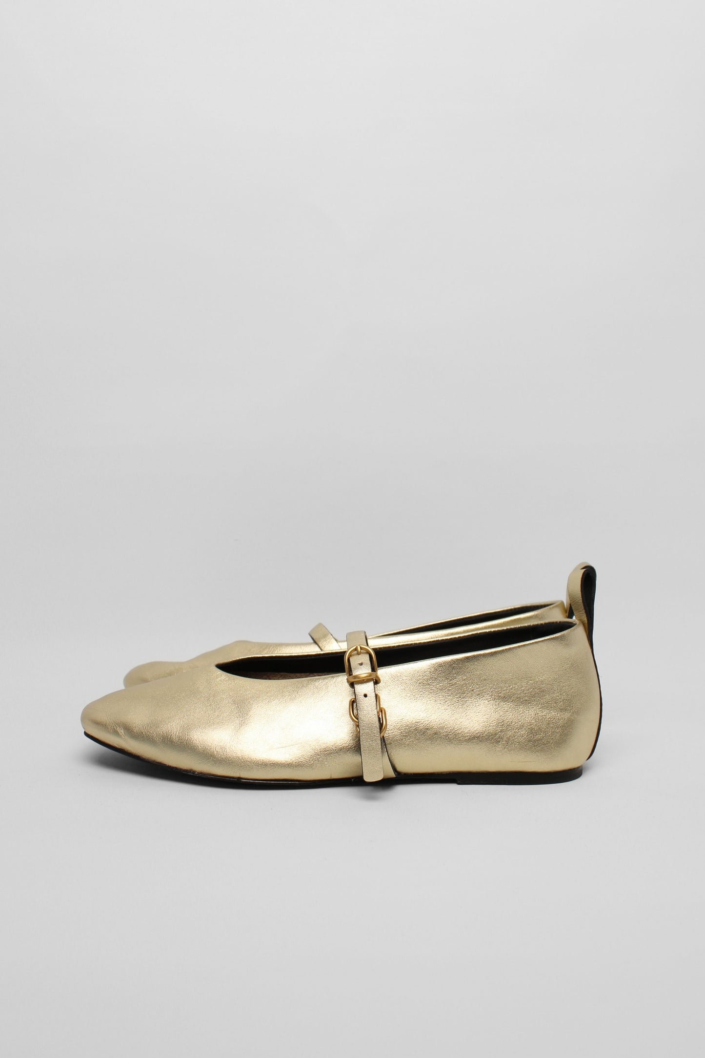 Rag and Bone Gold Maryjanes Size 40