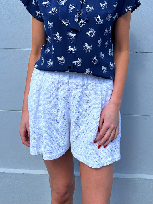 Iro White Shorts Size 40