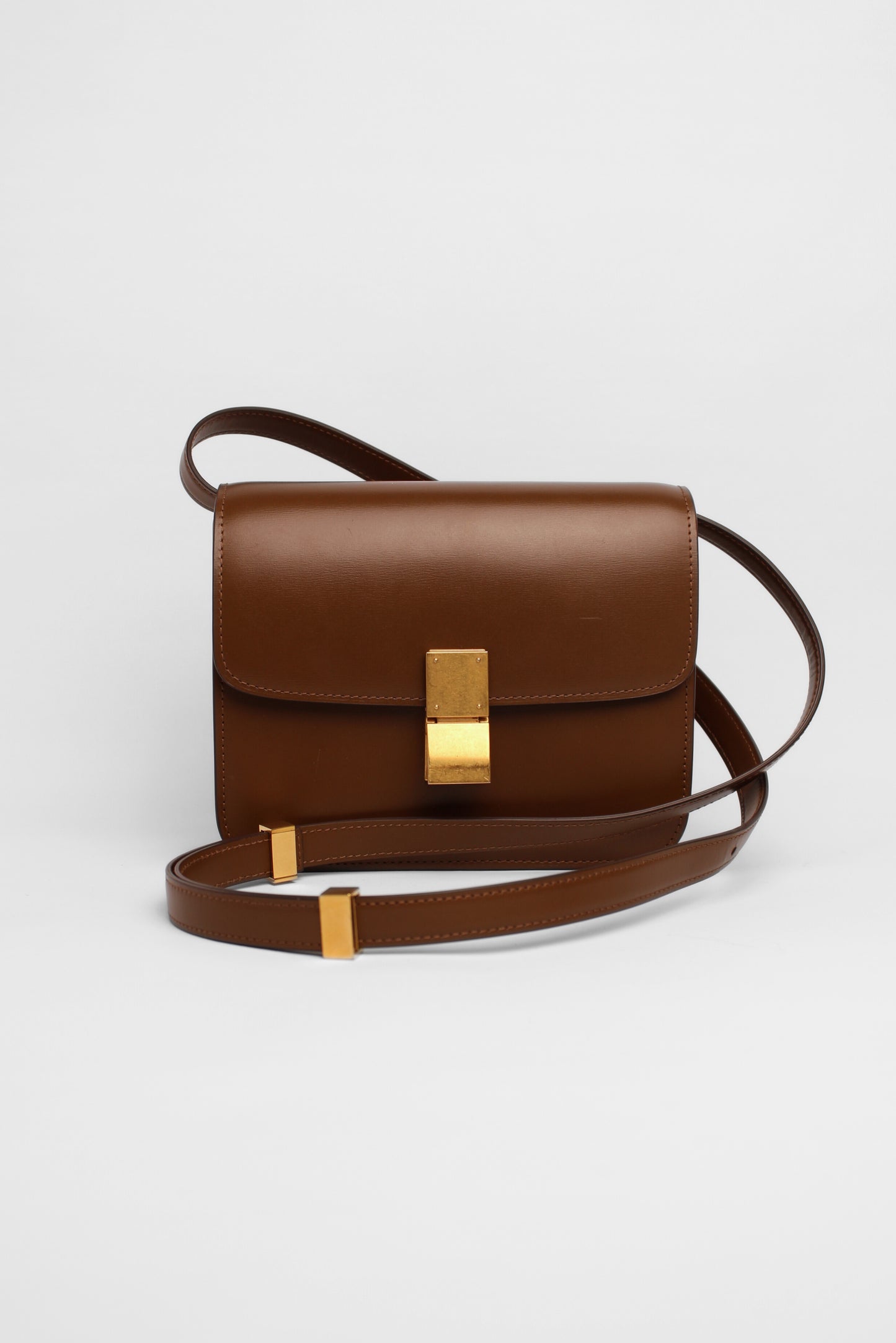 Celine caramel small box bag