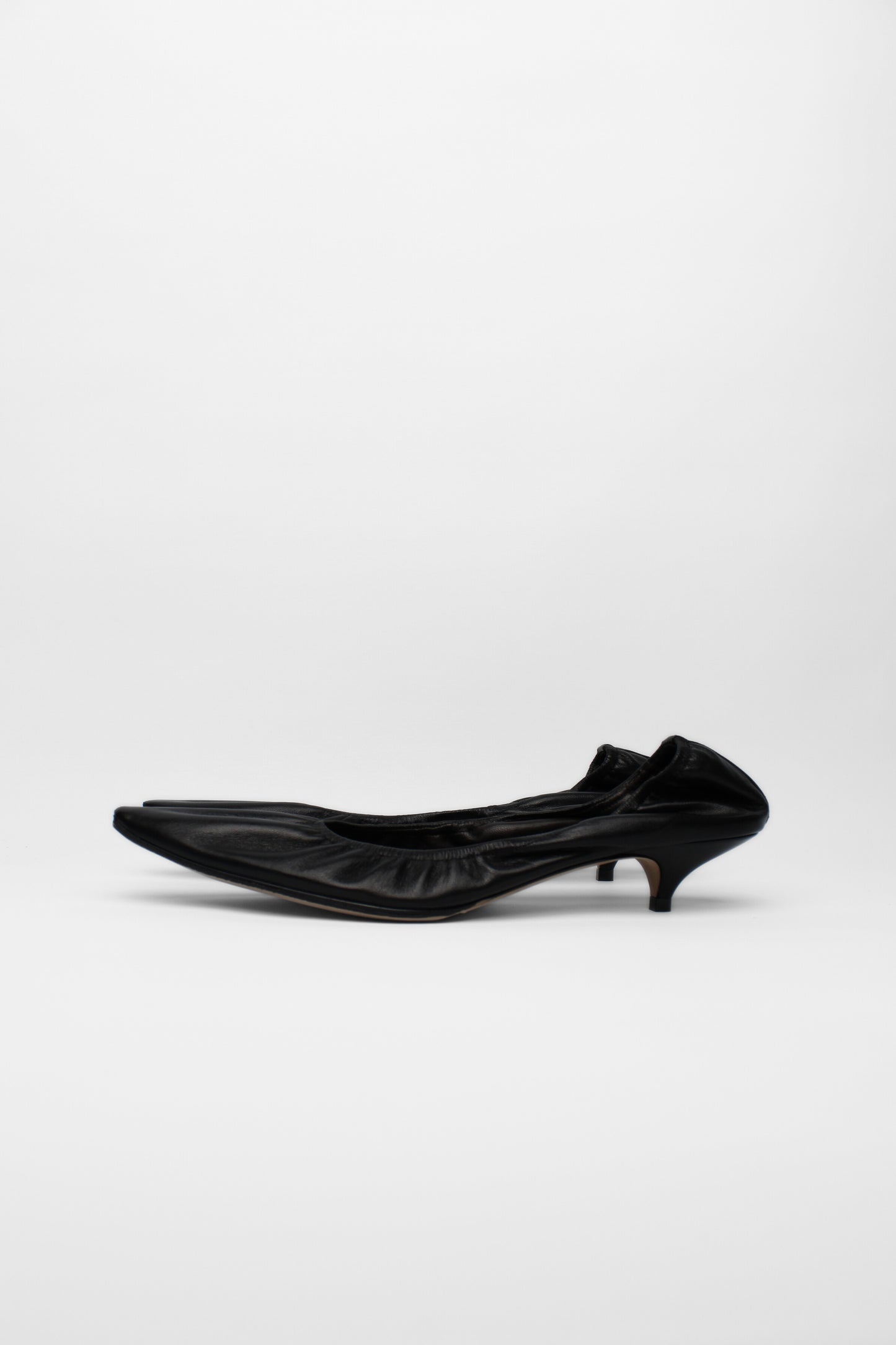 The Row Black Kitten Pumps Size 36