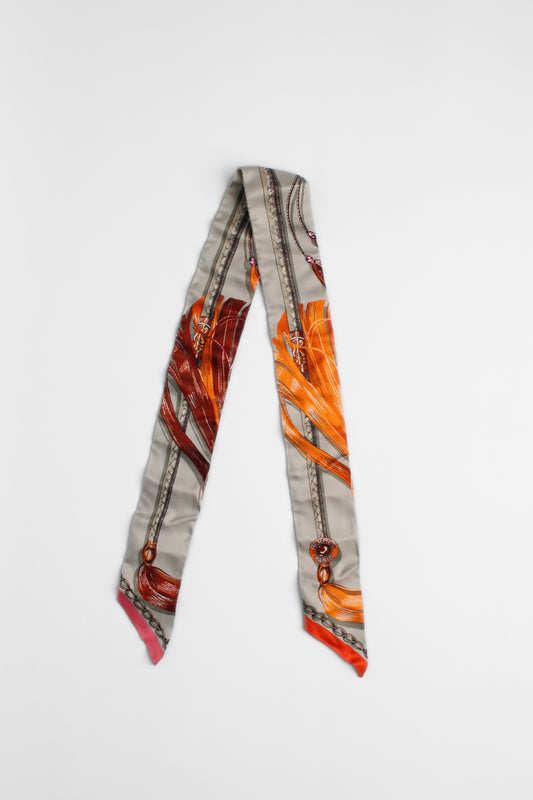 Hermes Orange Chain Twilly