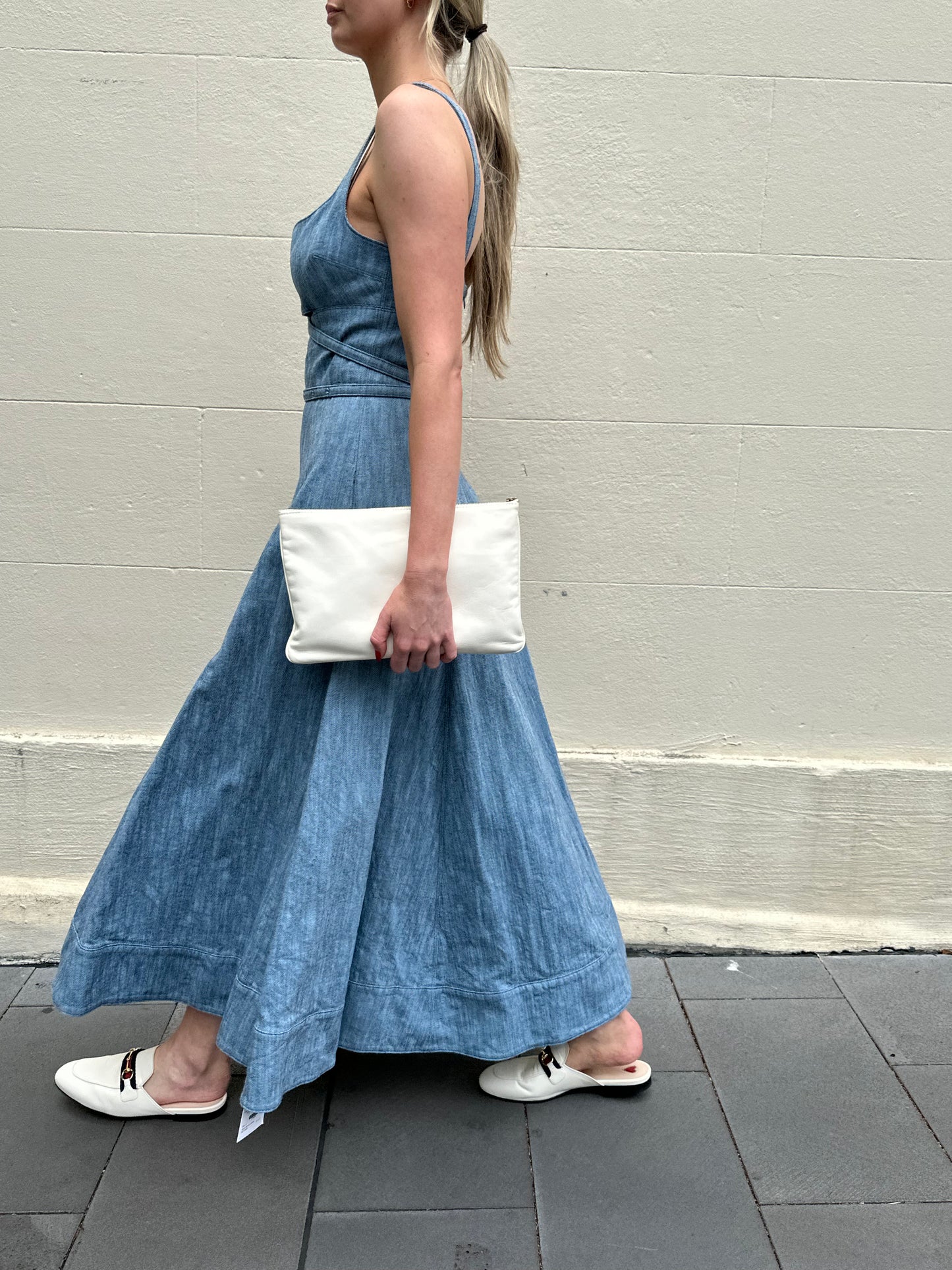 Alexis Denim Sundress Size S