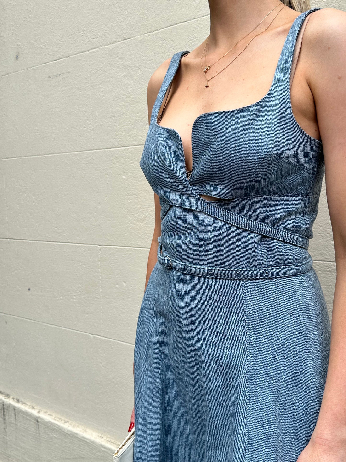 Alexis Denim Sundress Size S