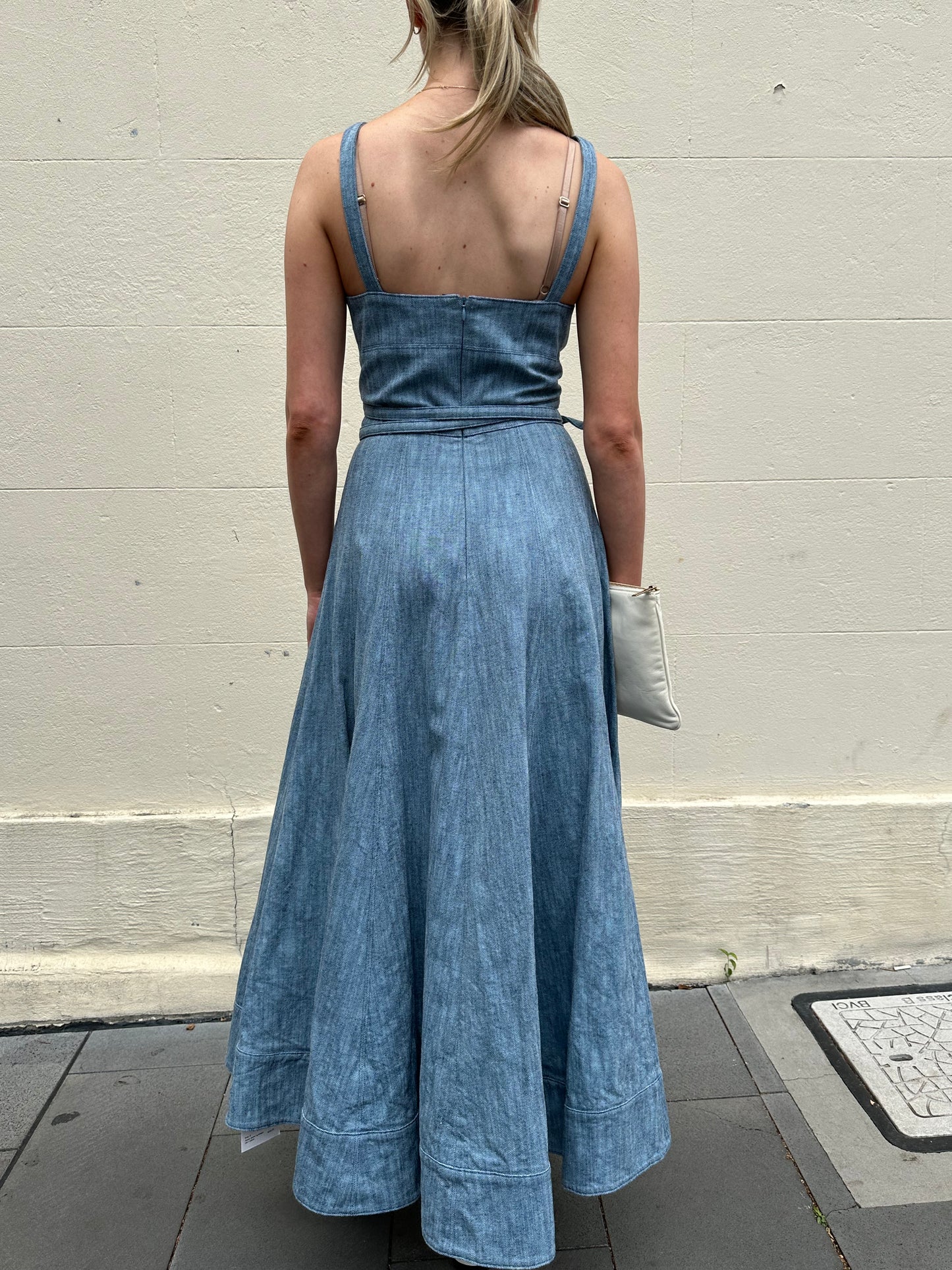 Alexis Denim Sundress Size S