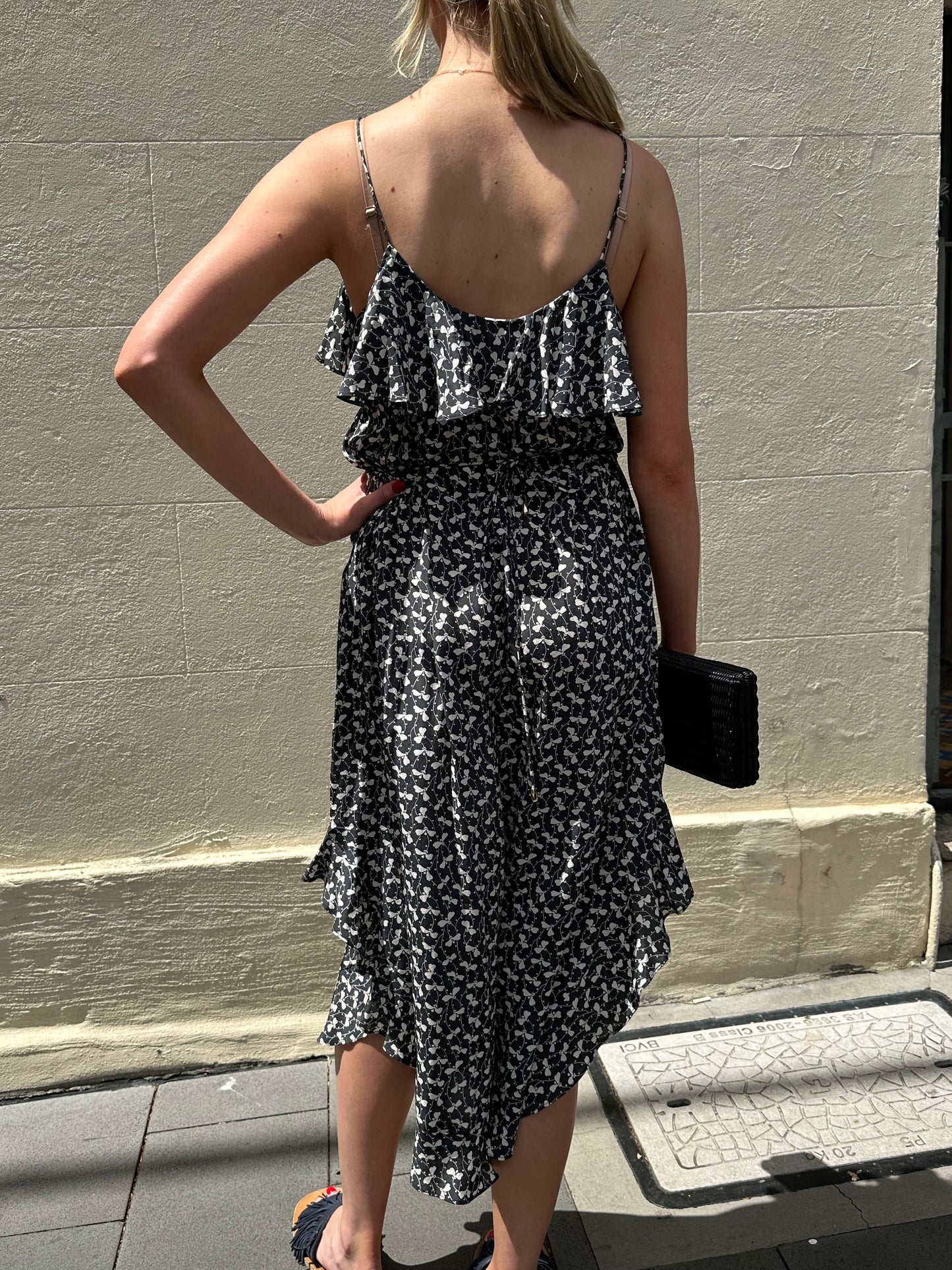 Zimmermann Black Clover Dress Size 2