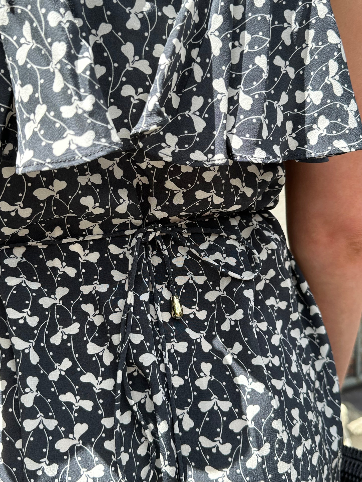 Zimmermann Black Clover Dress Size 2